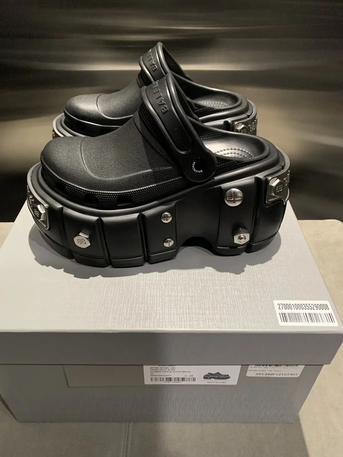 BALENCIAGAバレンシアガ/xCrocs Men's Hardcrocs Platform Clogs Balenciaga Hard Crocs | eBay