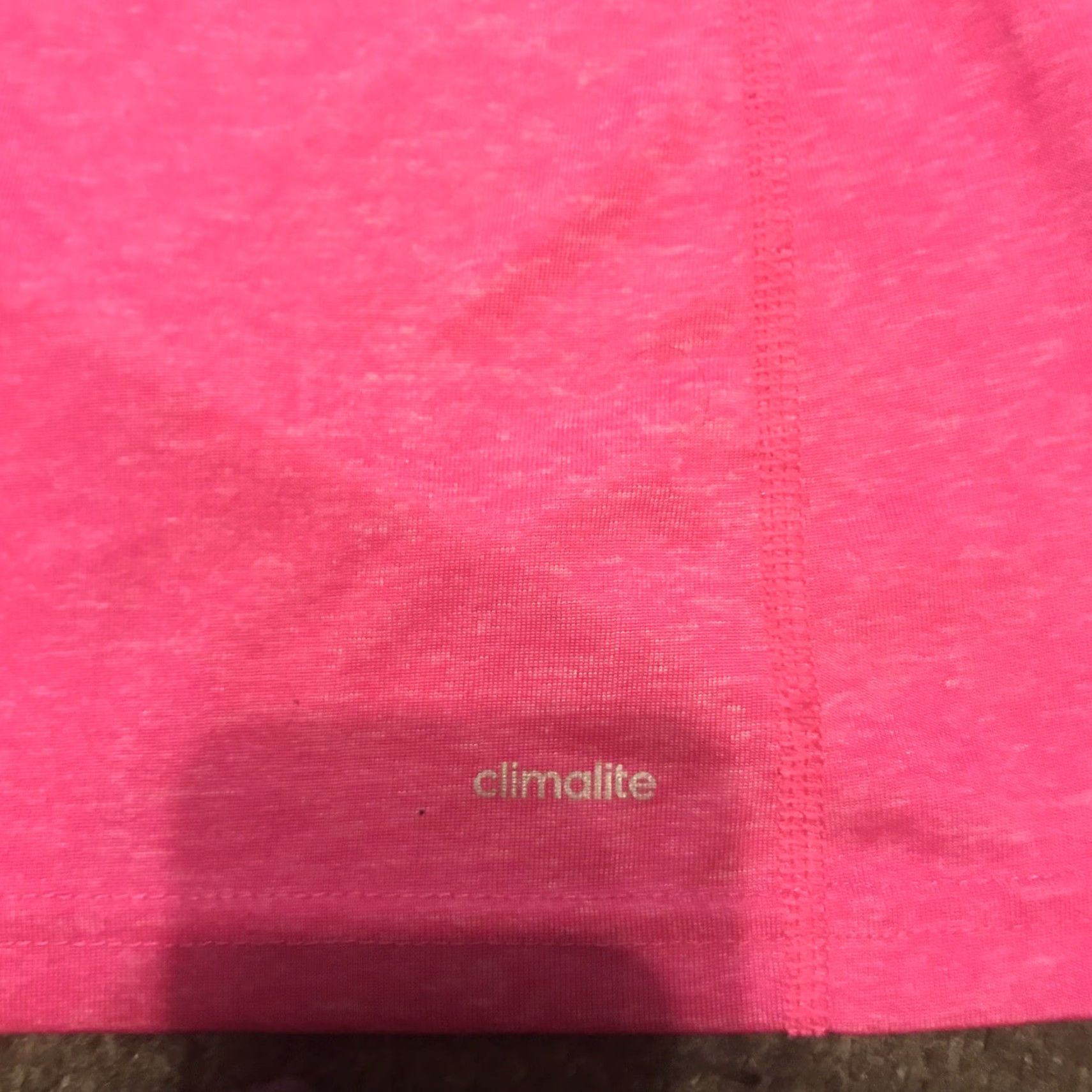 Adidas adidas Climalite Tank Women’s Racerback Pink Medium Athletic Sleeveless Yoga Gym Running Beach Football Cheerleading CrossFit Size M / US 6-8 / IT 42-44 - 5 Thumbnail