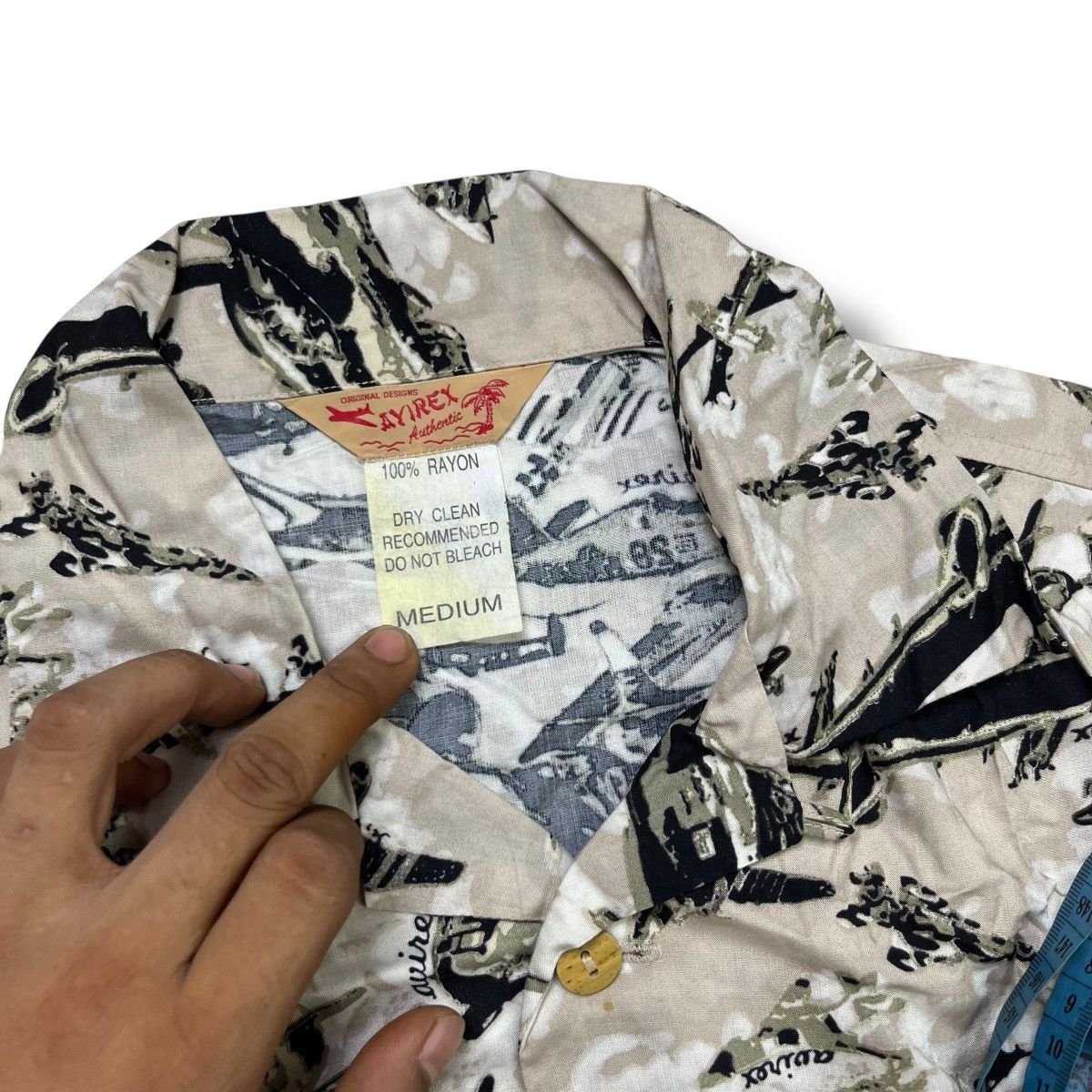 Avirex Avirex Aov loop collar shirt Size US M / EU 48-50 / 2 - 6 Thumbnail