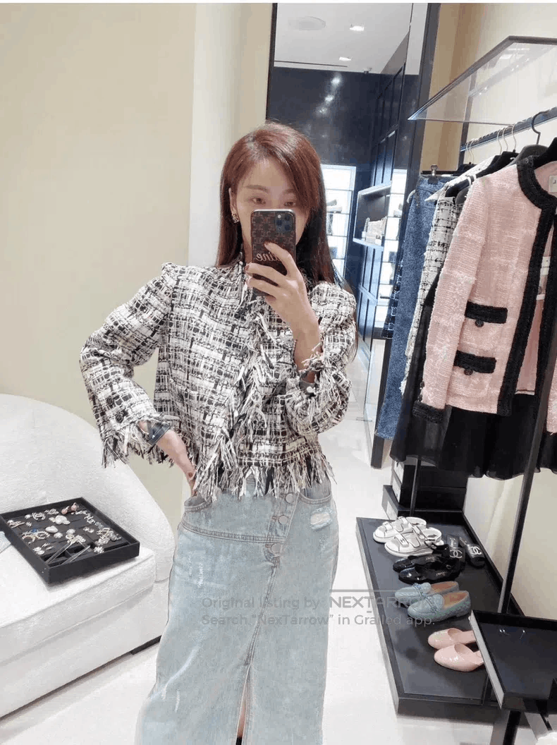 Chanel Chanel Mixed-colour tassel short coat Size XS / US 0-2 / IT 36-38 - 7 Thumbnail
