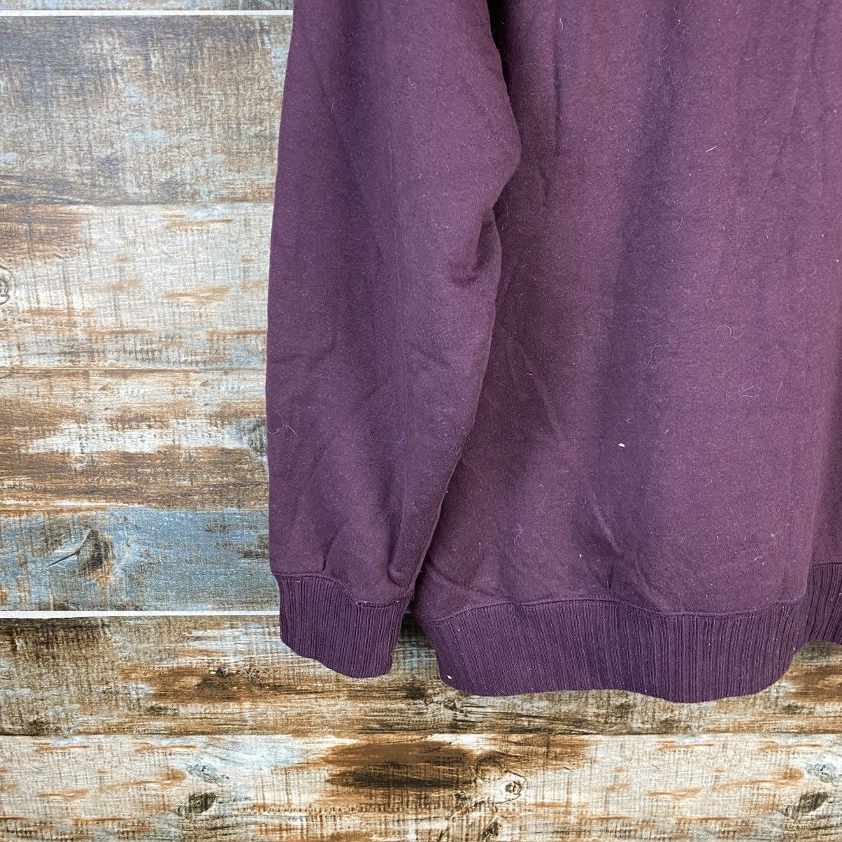 Converse DL Converse Purple Hoodie #C911 Size US L / EU 52-54 / 3 - 17 Thumbnail