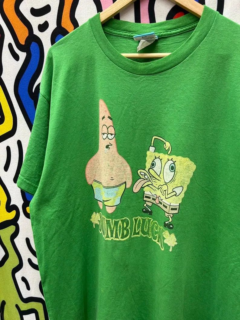 Cartoon Network Vintage 2002 SpongeBob Cartoon tshirt size XL Size US XL / EU 56 / 4 - 1 Thumbnail