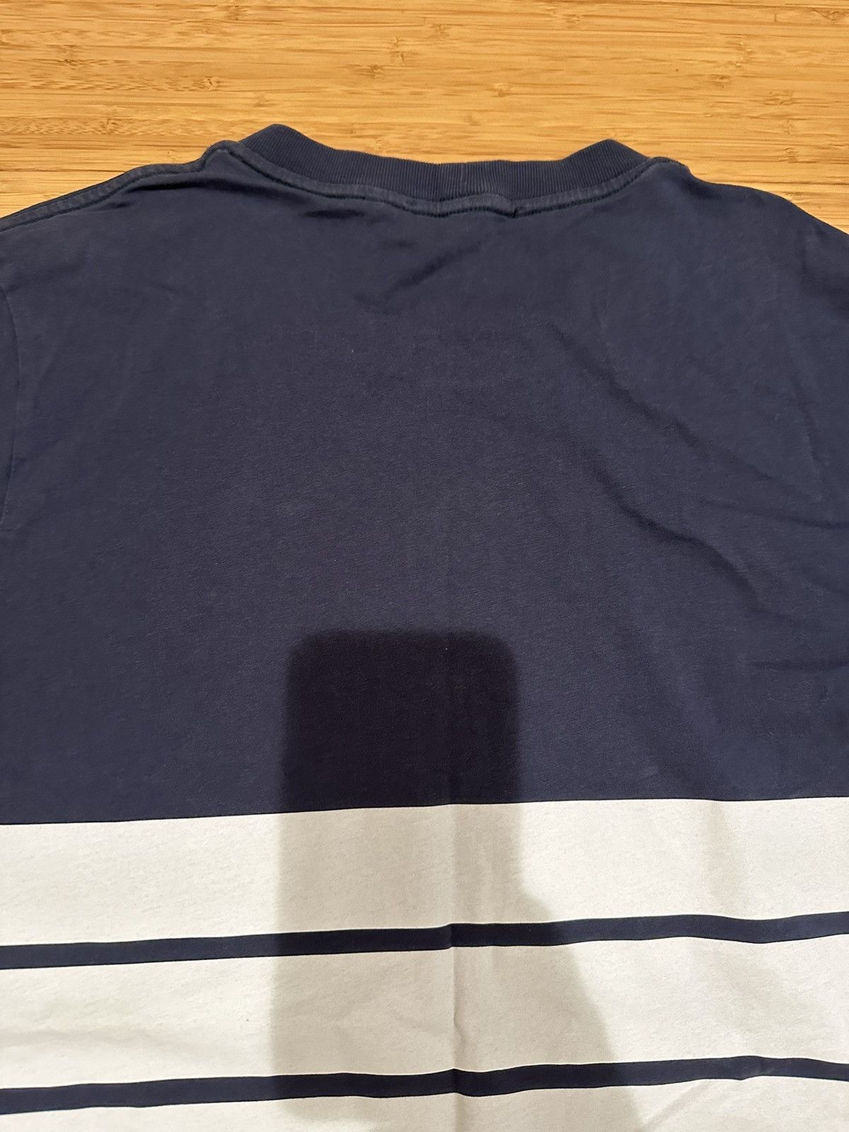 Helmut Lang Men's Helmut Lang Logo Stripe T-Shirt Size XL Size US S / EU 44-46 / 1 - 12 Thumbnail