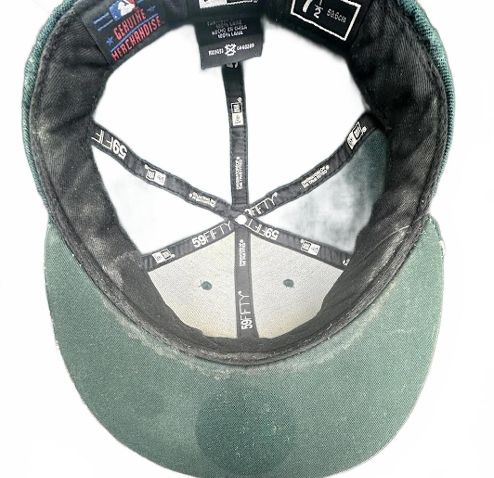 New Era Oakland A’s New Era 59FIFTY Elephant Hat 7 1/2 Size ONE SIZE - 6 Thumbnail