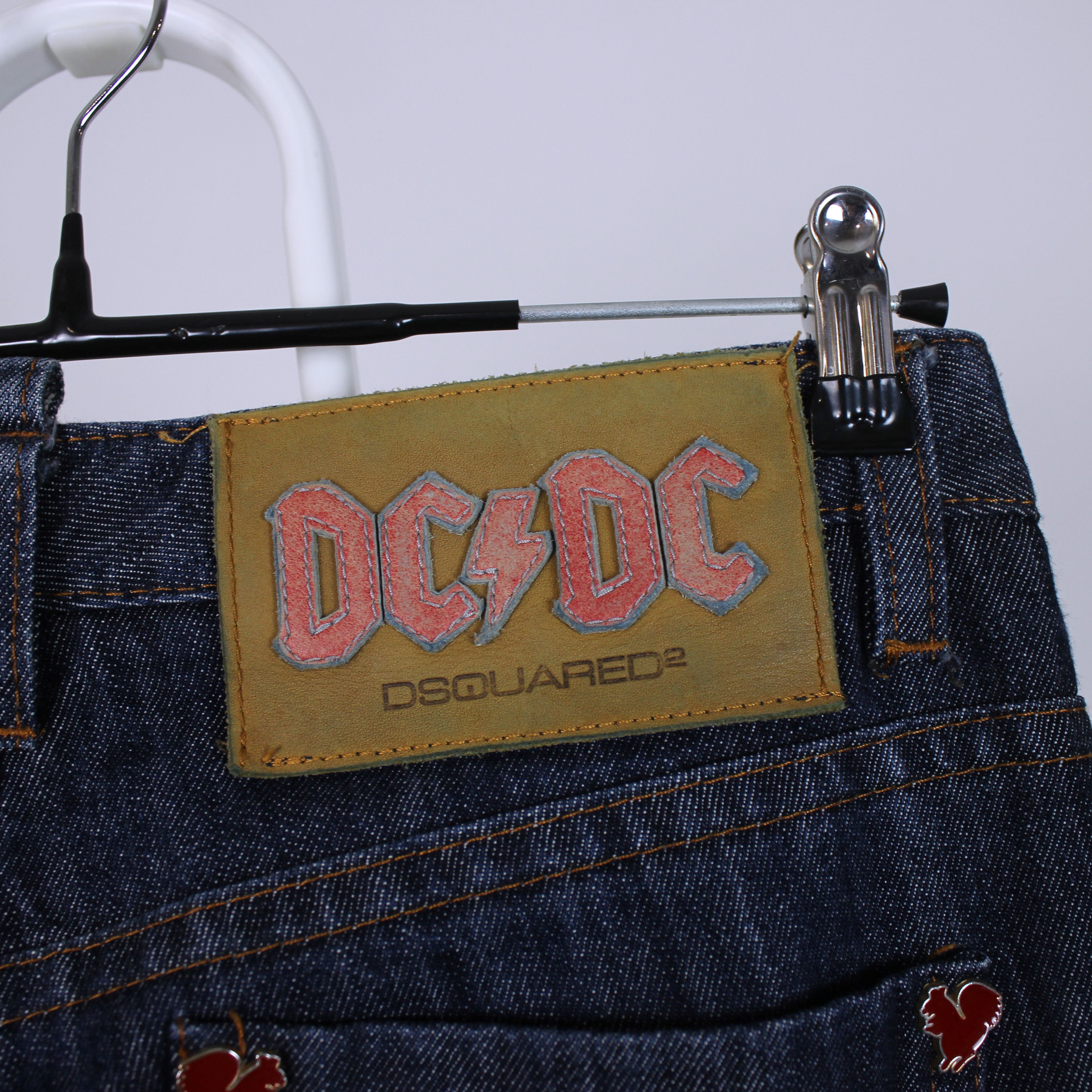 AC/DC Dsquared2 AC/DC vintage women denim jeans Canada US 4 6 Size 28" / US 6 / IT 42 - 3 Thumbnail
