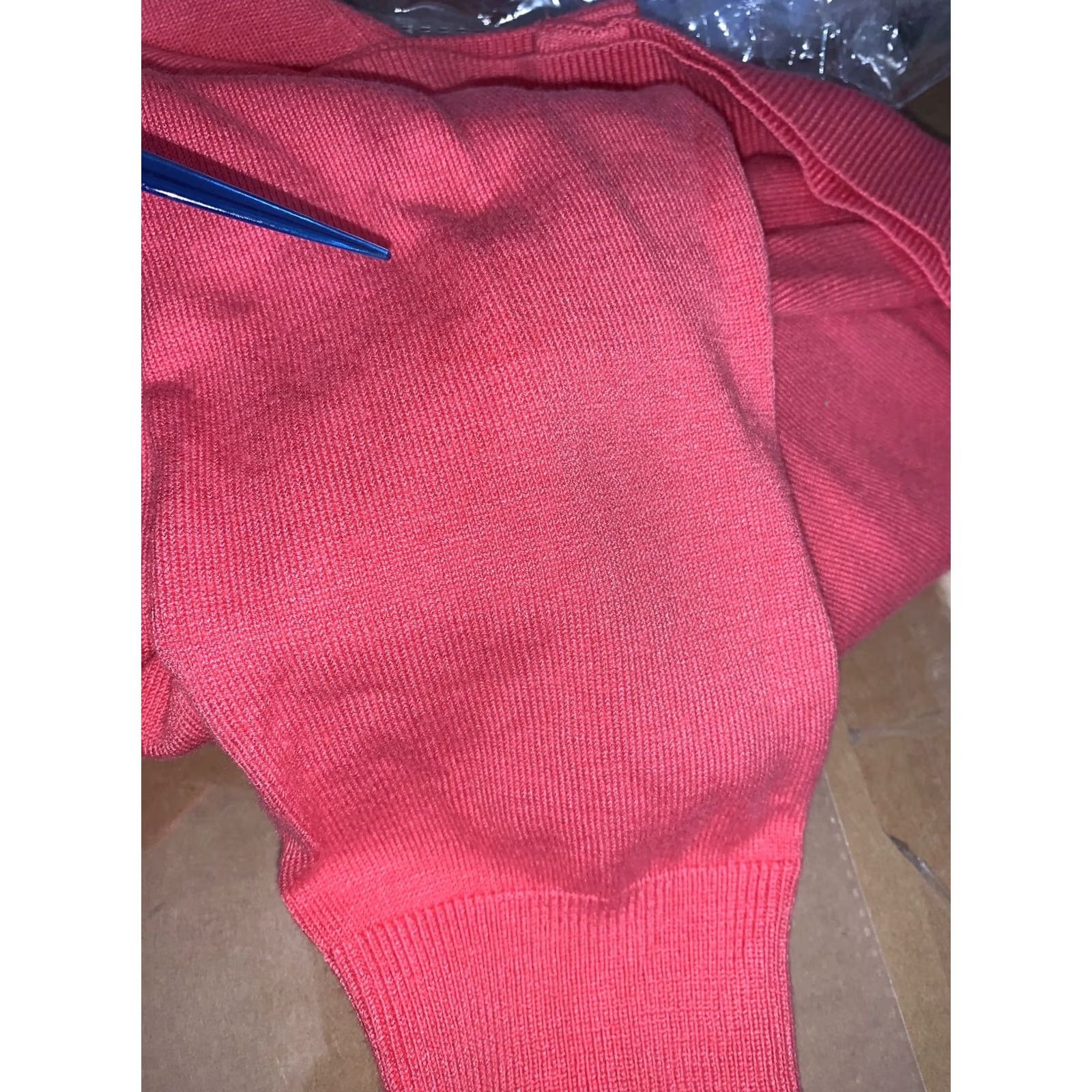 Kenneth Cole Kenneth Cole Cardigan Knit Womens XL Deep Coral Rose NWD-10486 Size XL / US 12-14 / IT 48-50 - 8 Thumbnail