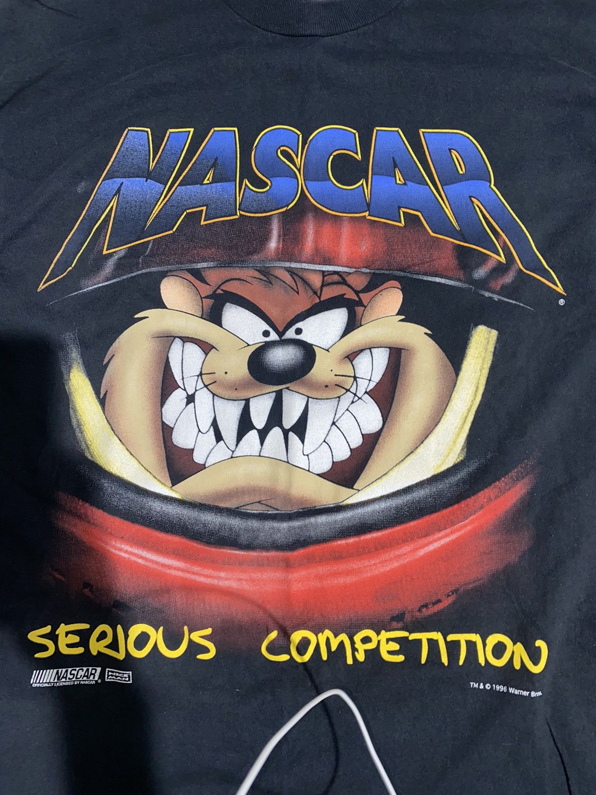 NASCAR × Vintage × Warner Bros RARE vintage 1996 nascar looney tunes shirt Size US XL / EU 56 / 4 - 2 Thumbnail