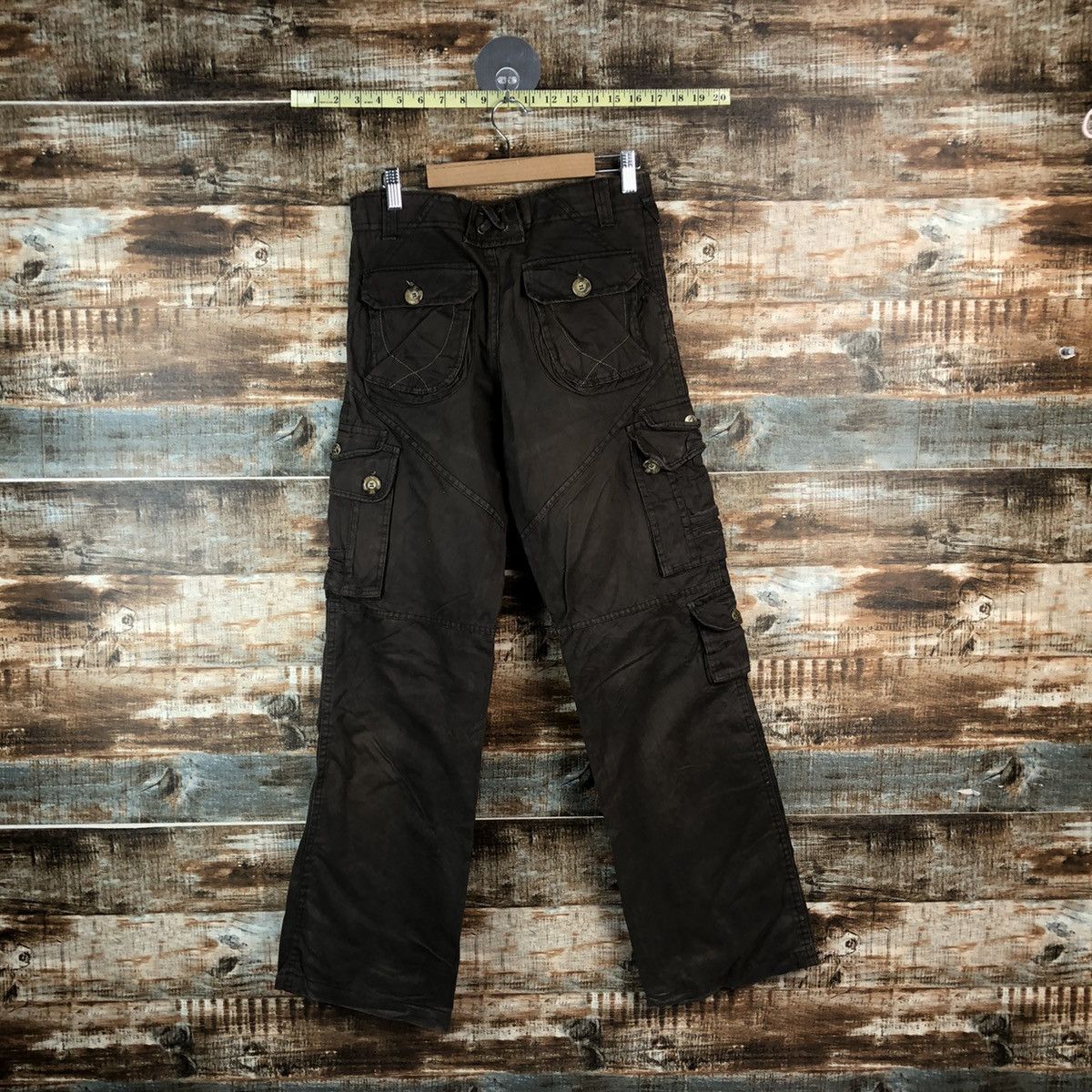 Japanese Brand DL Zhule Esports utility punk Cargo Multipocket Pants #C667 Size US 28 / EU 44 - 14 Thumbnail