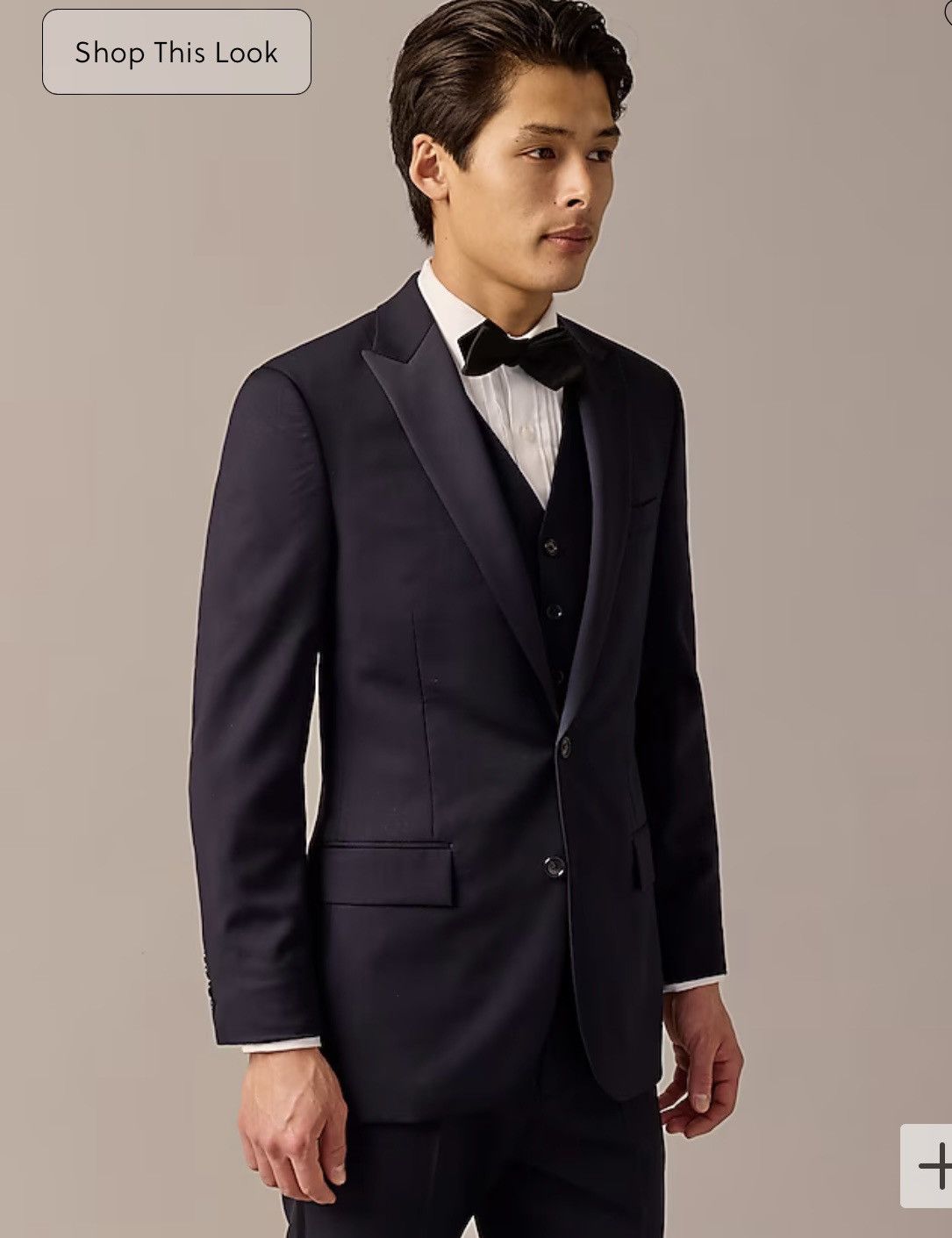 J.Crew Ludlow Slim-fit Tuxedo Jacket Size 38R - 3 Thumbnail