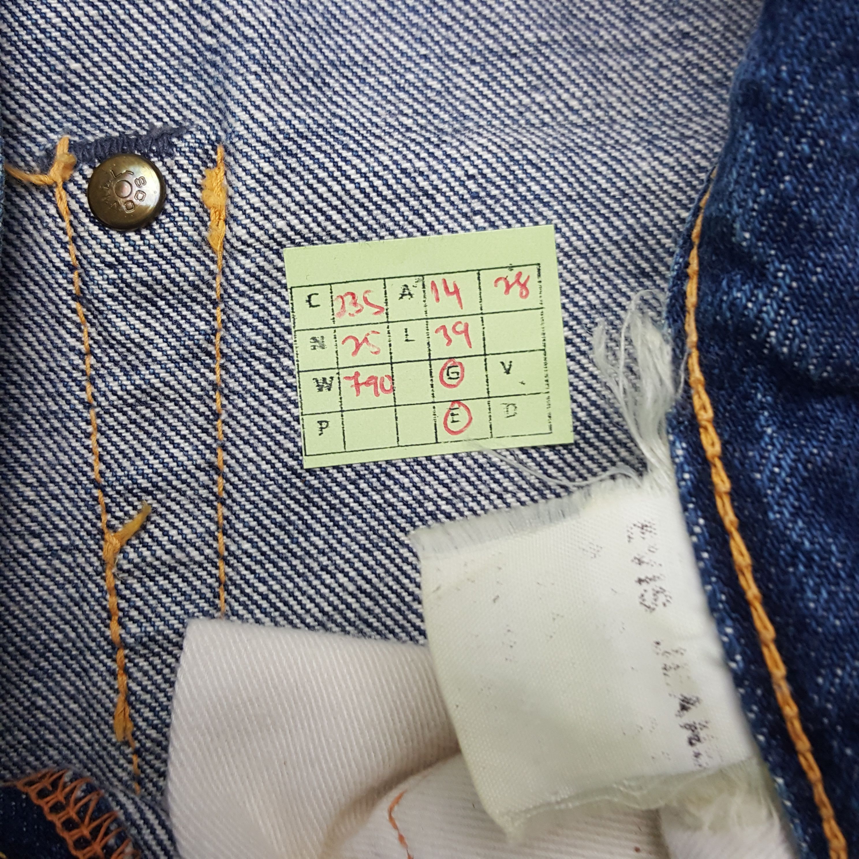 Japanese Brand × Vintage Vintage Evis Japanese Brand Daicock Custom Art Denim Jeans Size US 28 / EU 44 - 8 Thumbnail
