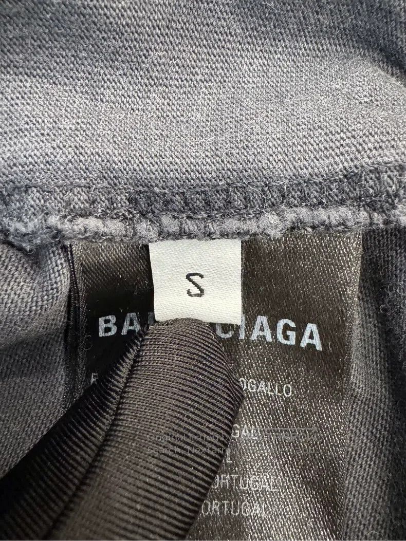 Balenciaga Balenciaga Red Double B Letter Logo Black Short Sleeve Size US S / EU 44-46 / 1 - 6 Thumbnail