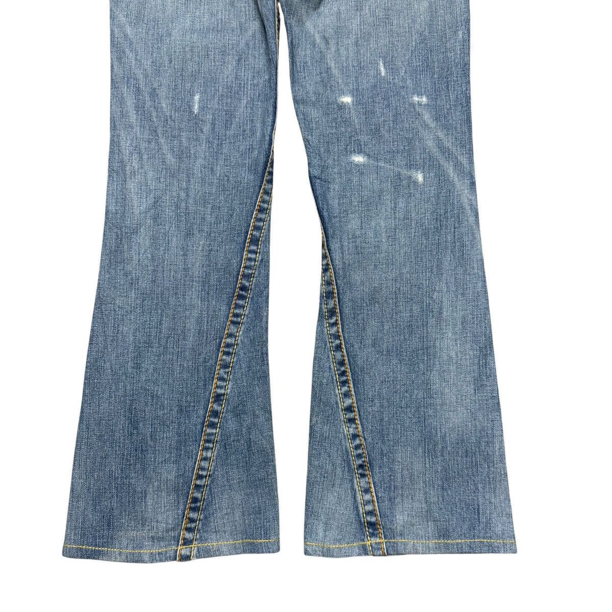 True Religion Vintage True Religion Joey Big T Denim Flare Jeans Size US 29 - 14 Thumbnail