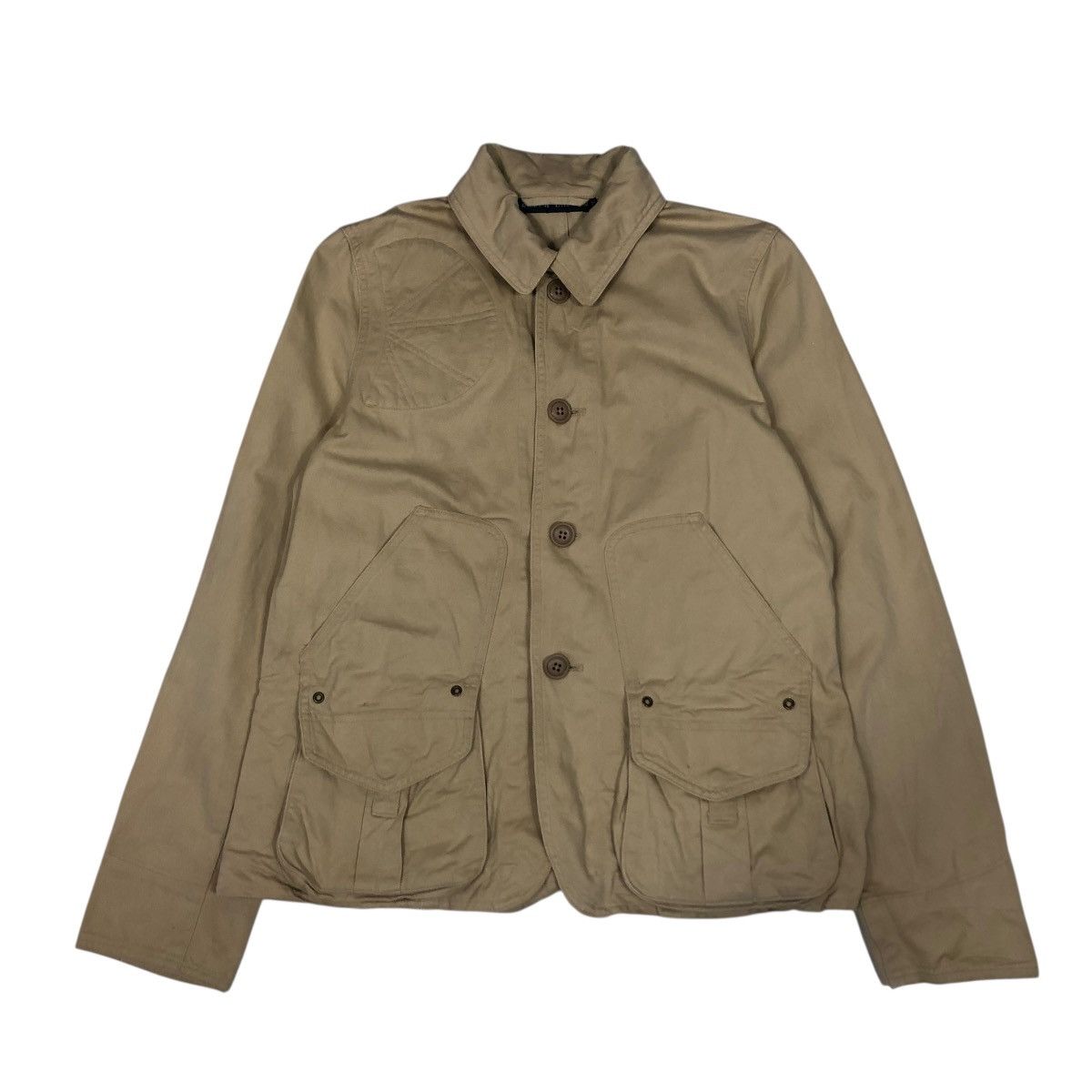 Ralph Lauren 🔥VINTAGE CROPPED CHORE WORK BIKER JACKET RALPH LAUREN Size M / US 6-8 / IT 42-44 - 1 Thumbnail
