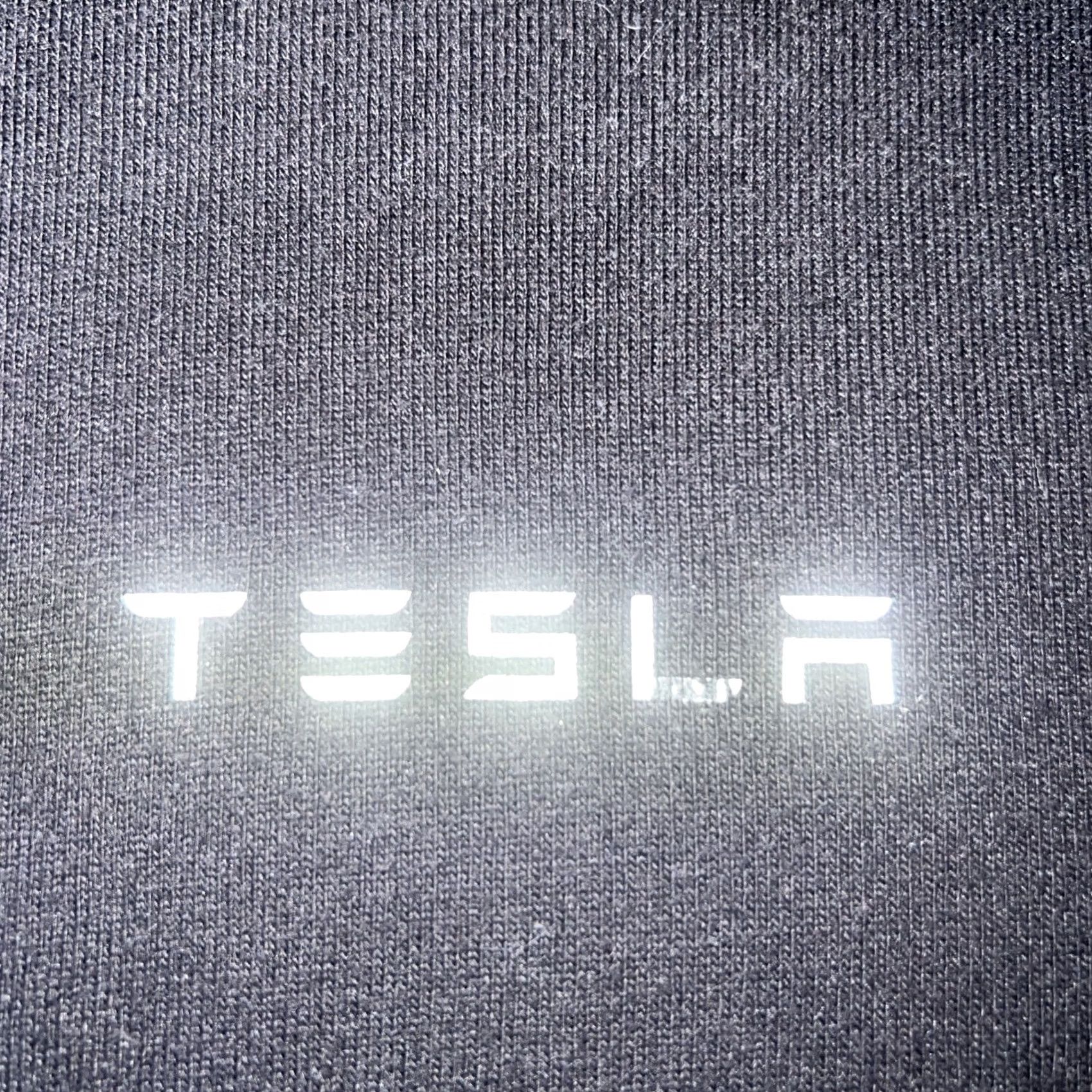Logo 7 VINTAGE Tesla Small Font Logo Sweatshirt Hoodie Adult Small Black Elon Musk EV Size US S / EU 44-46 / 1 - 3 Thumbnail