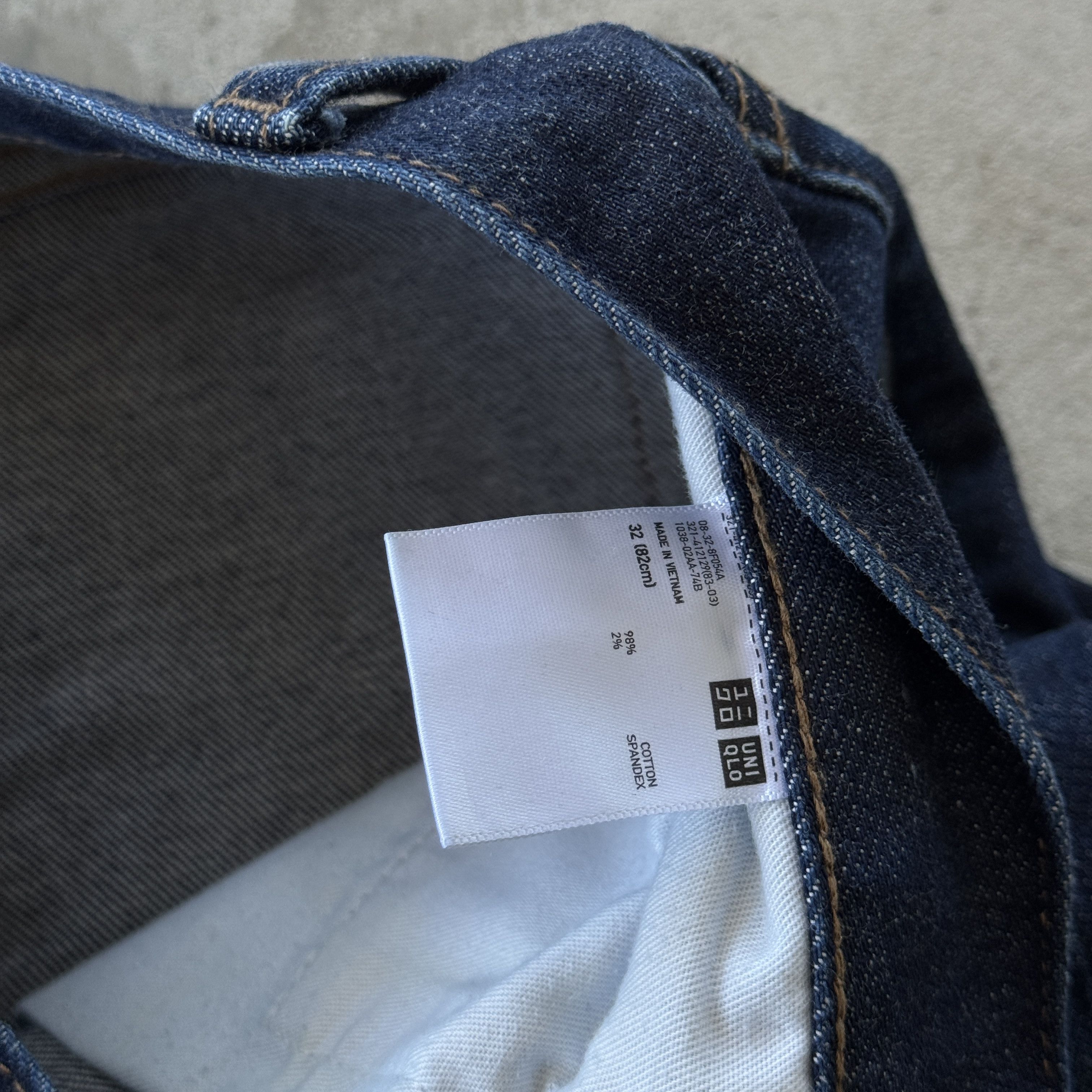 Uniqlo Uniqlo Selvedge Slim Fit Indigo Denim Jeans Size 32 Size US 32 / EU 48 - 7 Thumbnail