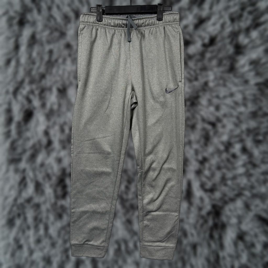 Nike Nike Therma-FIT Pants Mens Small Gray Fleece Joggers Athletic Gym Athleisure Size US 29 - 1 Thumbnail