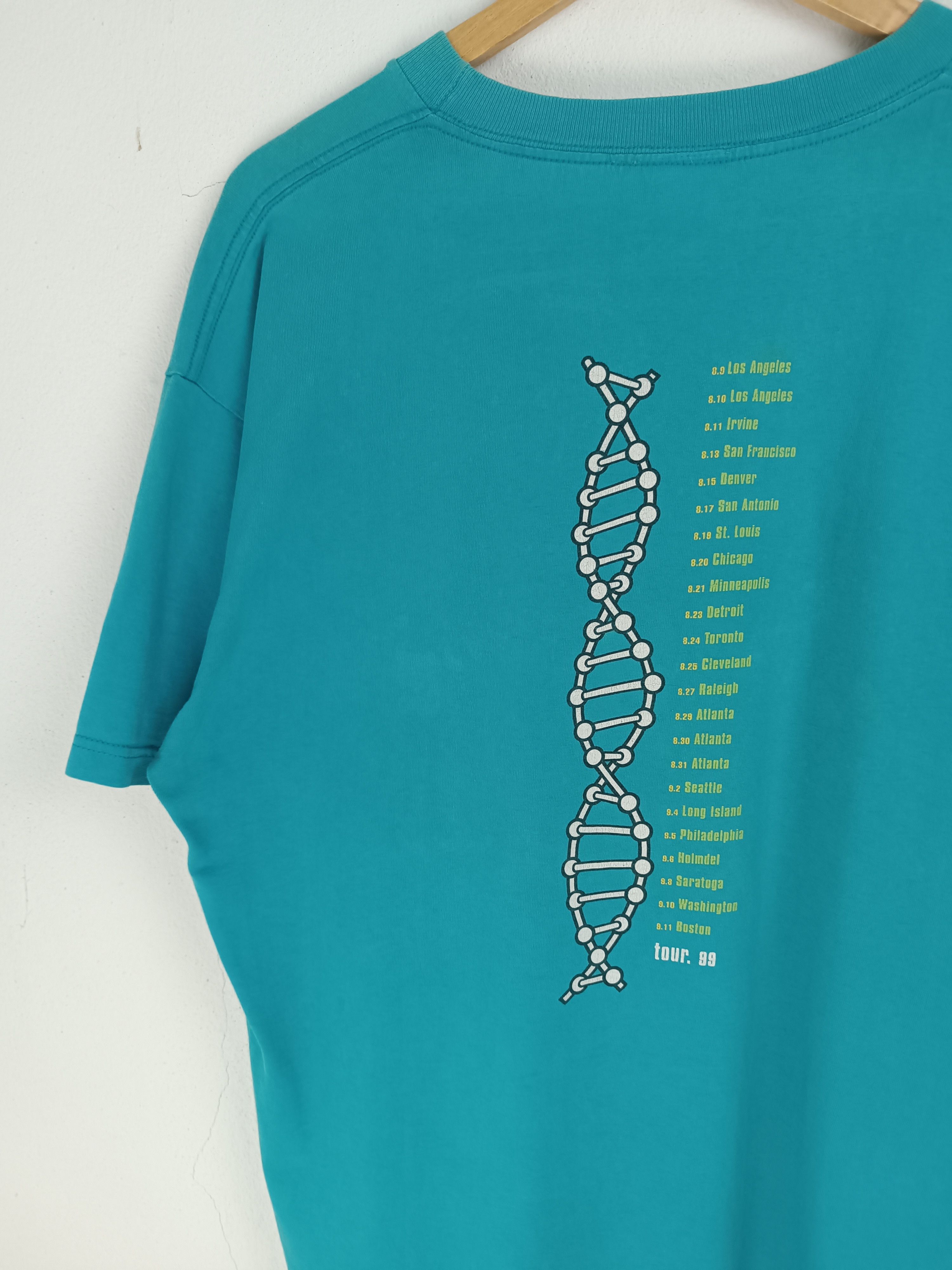 Band Tees VINTAGE '99 R.E.M. TOUR TEE REM pearl jam nirvana the cure Size US XL / EU 56 / 4 - 13 Thumbnail