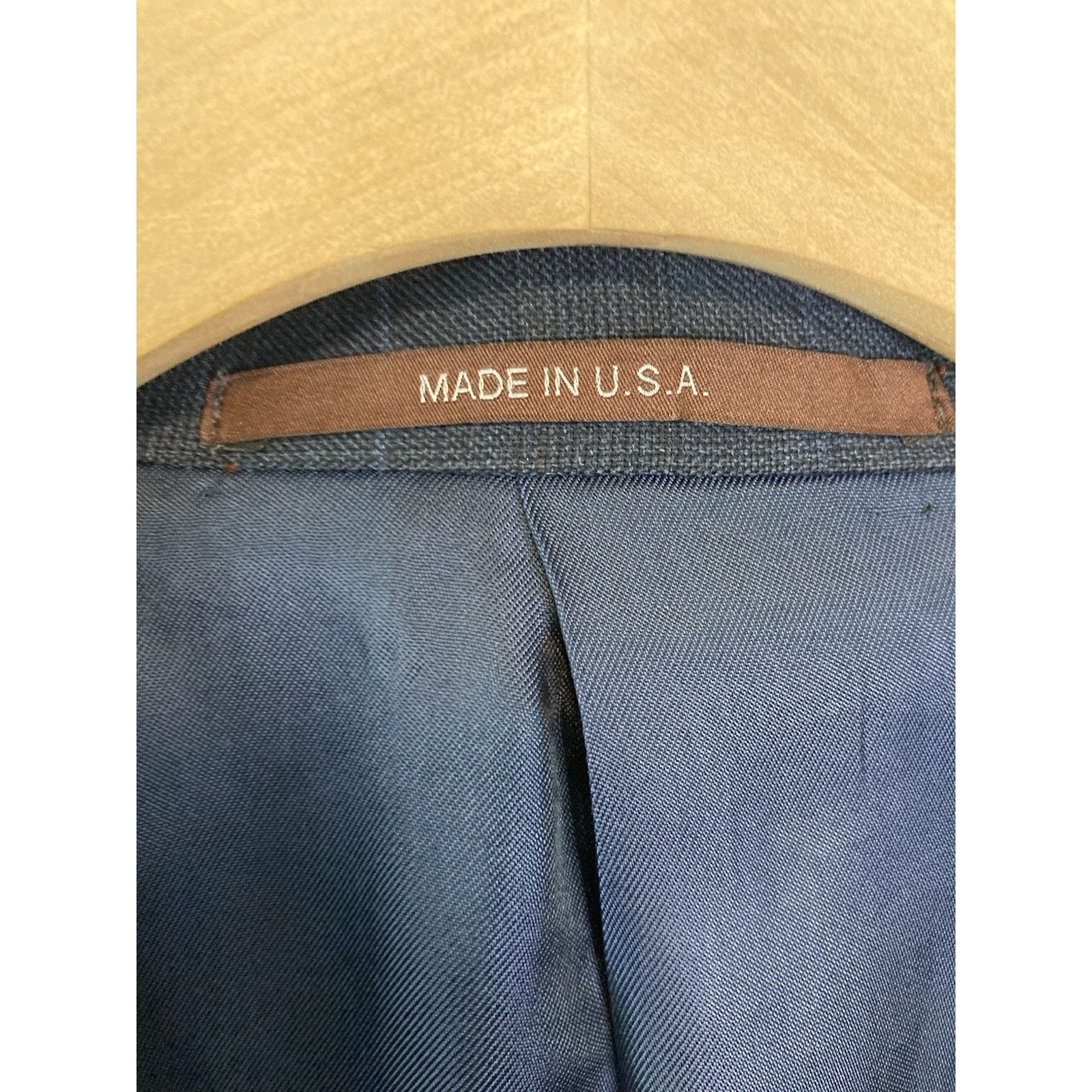 Hickey Freeman 46L Hickey Freeman LORO PIANA Wool Blazer Sport Jacket USA Size 46L - 5 Thumbnail