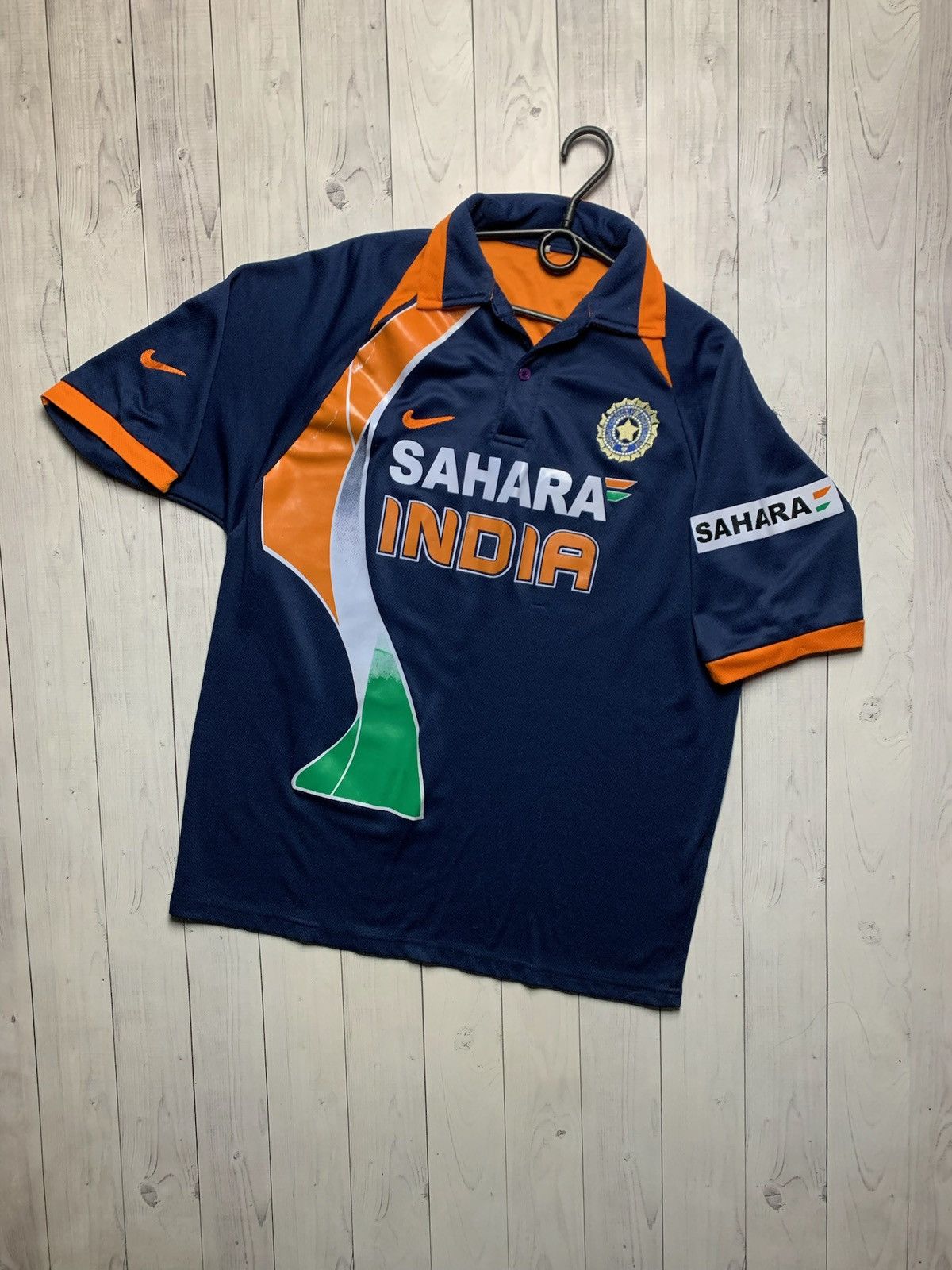 Vintage Vintage India cricket rare logo Sahara size L Size US L / EU 52-54 / 3 - 1 Thumbnail