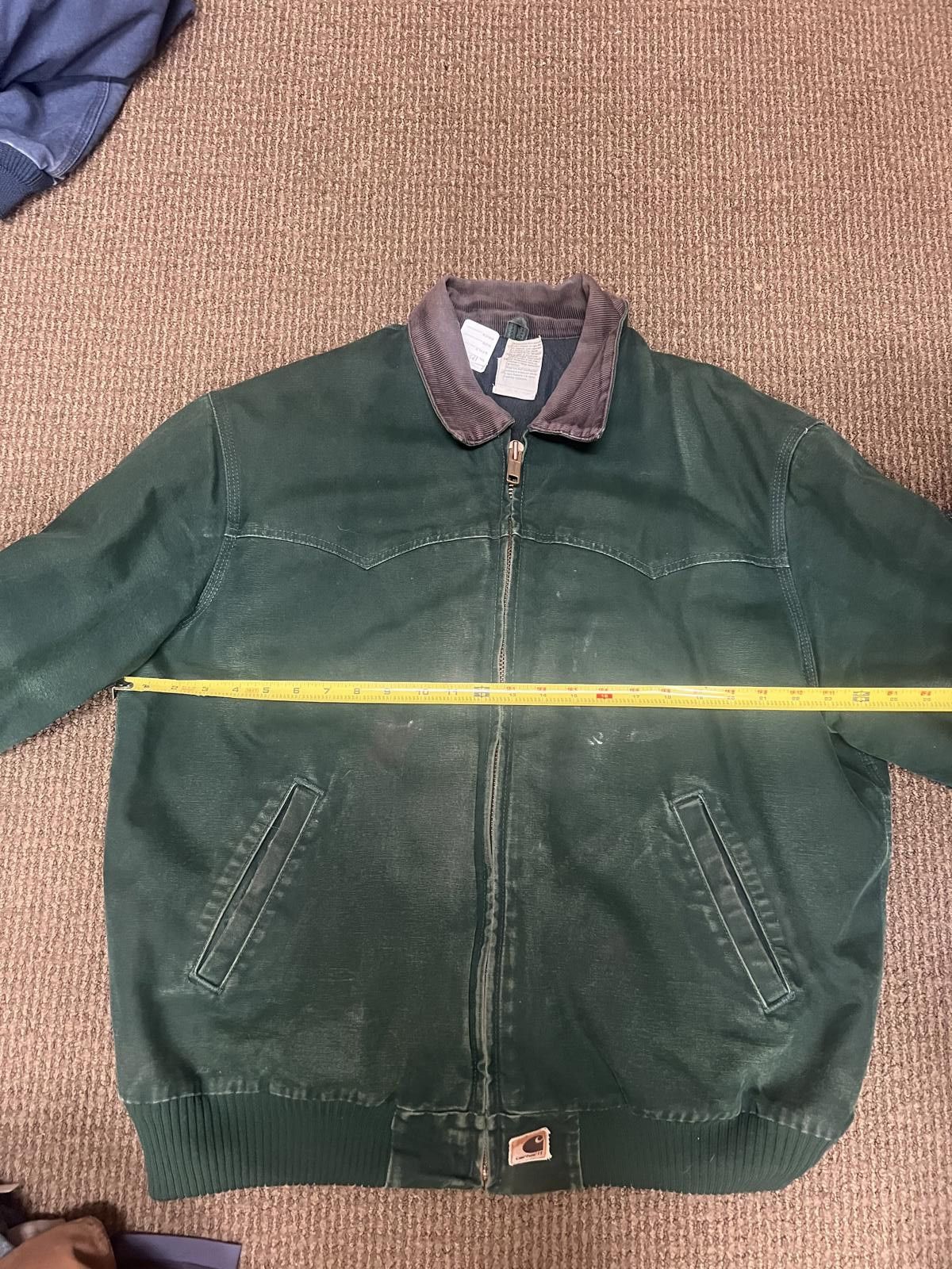 Carhartt Carhartt Men's sana fe Jacket Green Work Coat Size US XL / EU 56 / 4 - 4 Thumbnail