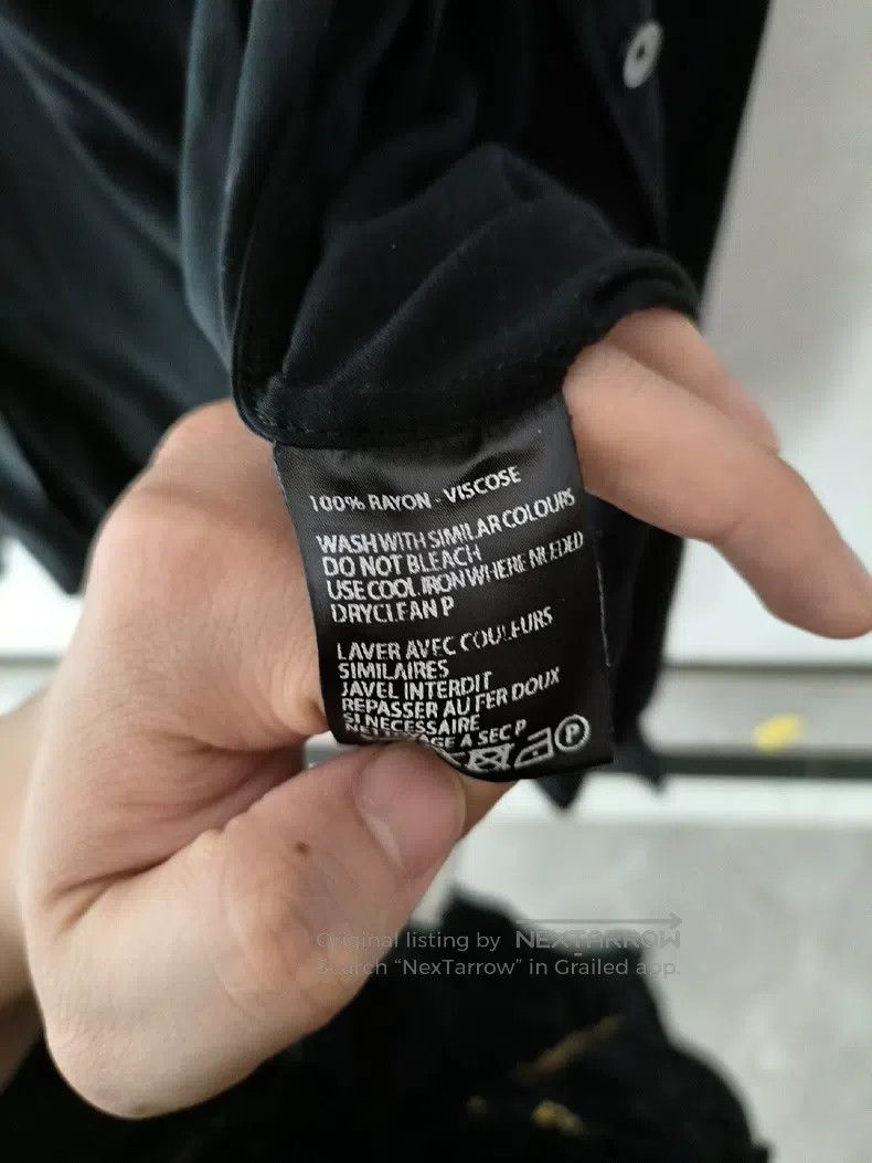 Ann Demeulemeester Ann Demeulemeester 38 cuts black shirt with a knife Size M / US 6-8 / IT 42-44 - 4 Thumbnail