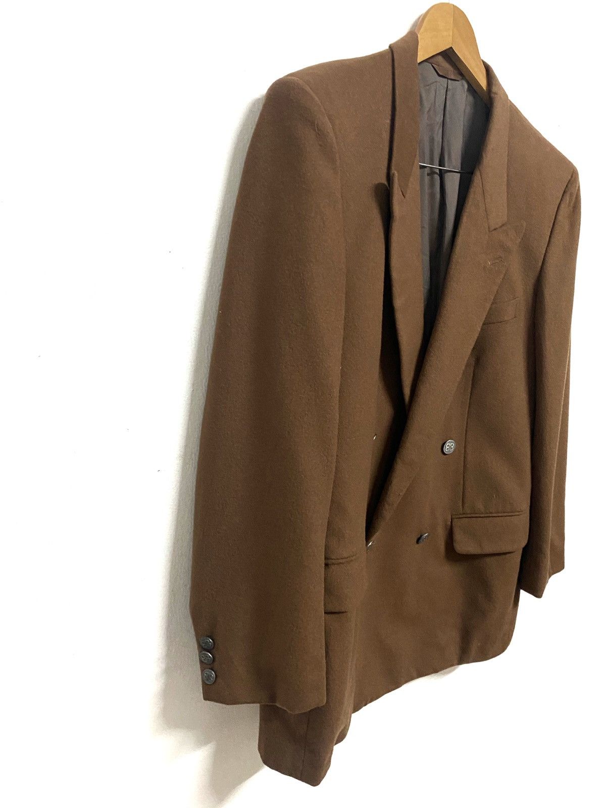 Balenciaga × Vintage Vintage Balenciaga Cashmere Blazer Suit Jacket Size US M / EU 48-50 / 2 - 4 Thumbnail