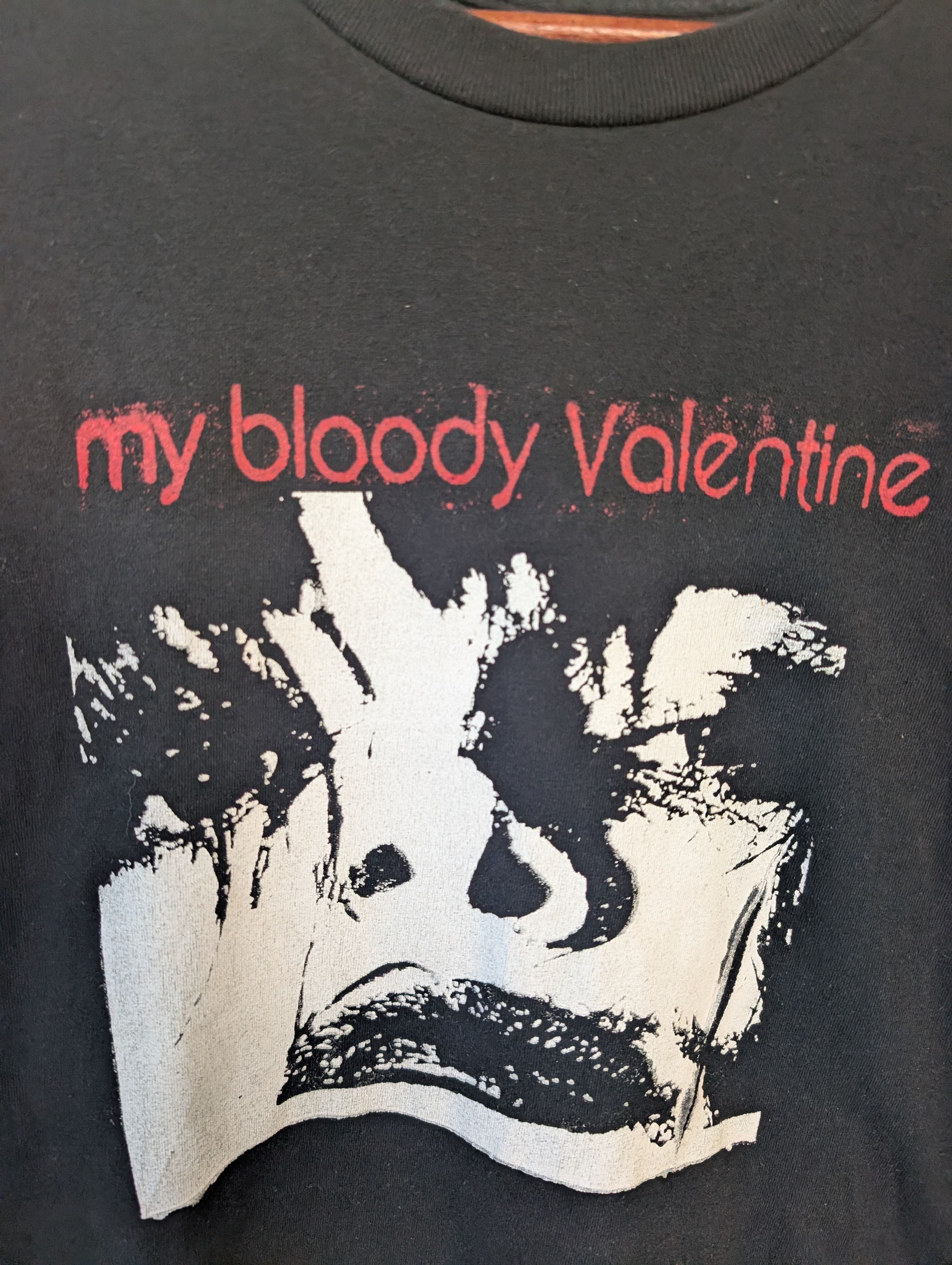 Gildan Vintage My Bloody Valentine Custom Hand Print Tee Size US M / EU 48-50 / 2 - 7 Thumbnail