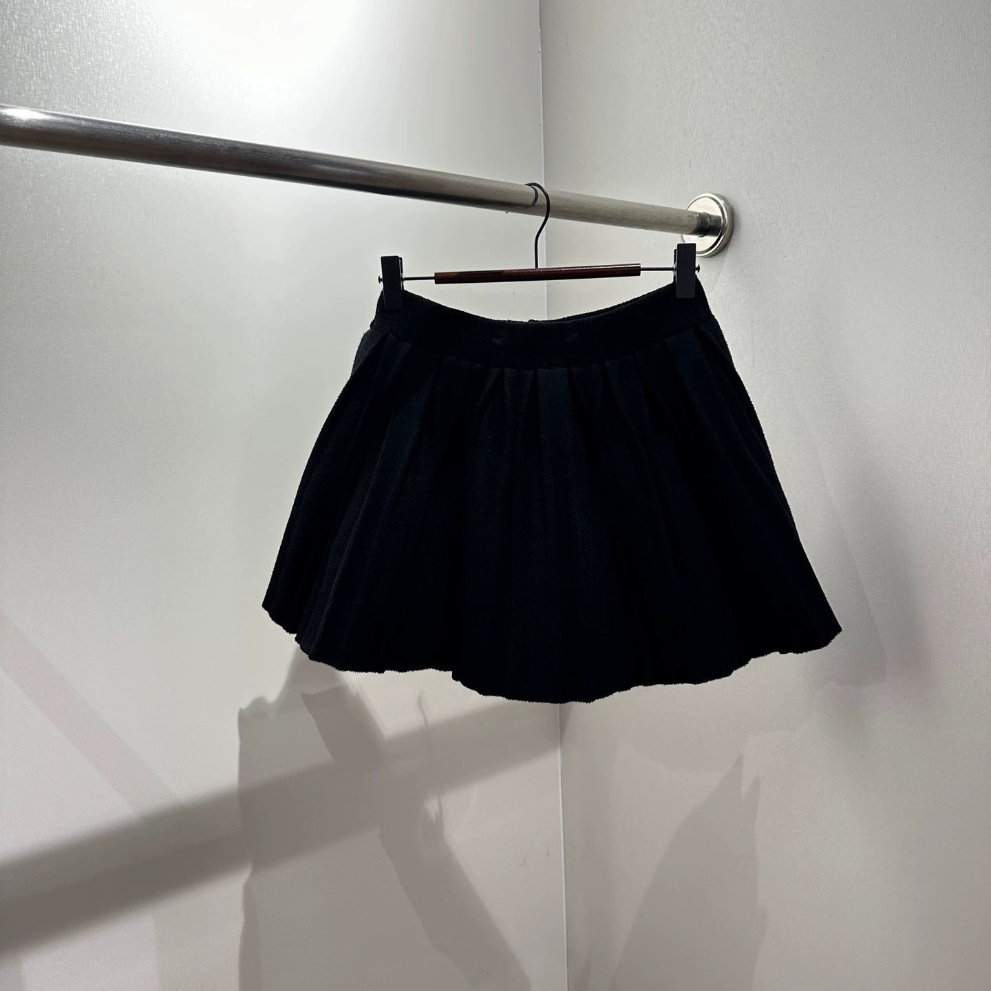 Balmain Balmain LionHead GoldBuckle Velvet Skirt 36 may600 Size 25" / US 0 / IT 36 - 2 Thumbnail