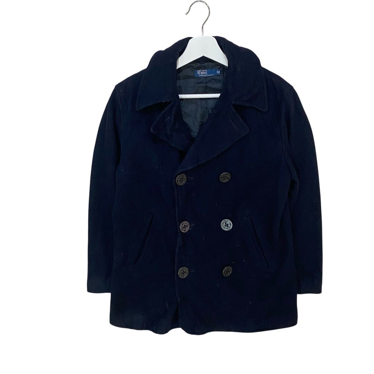 ☀️POLO RALPH LAUREN DOUBLE BREASTED WOOL NAVY JACKET