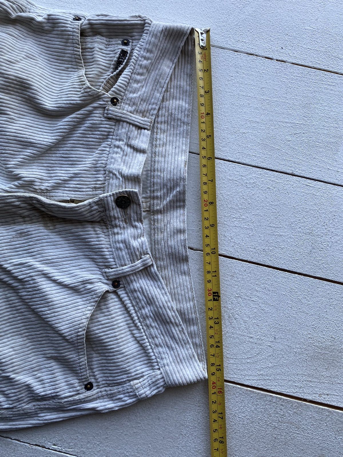 Lee × Vintage 🔥70s Lee Cooper Eclair Zip Corduroy Painted Mens Pants 30sz Size US 30 / EU 46 - 10 Thumbnail