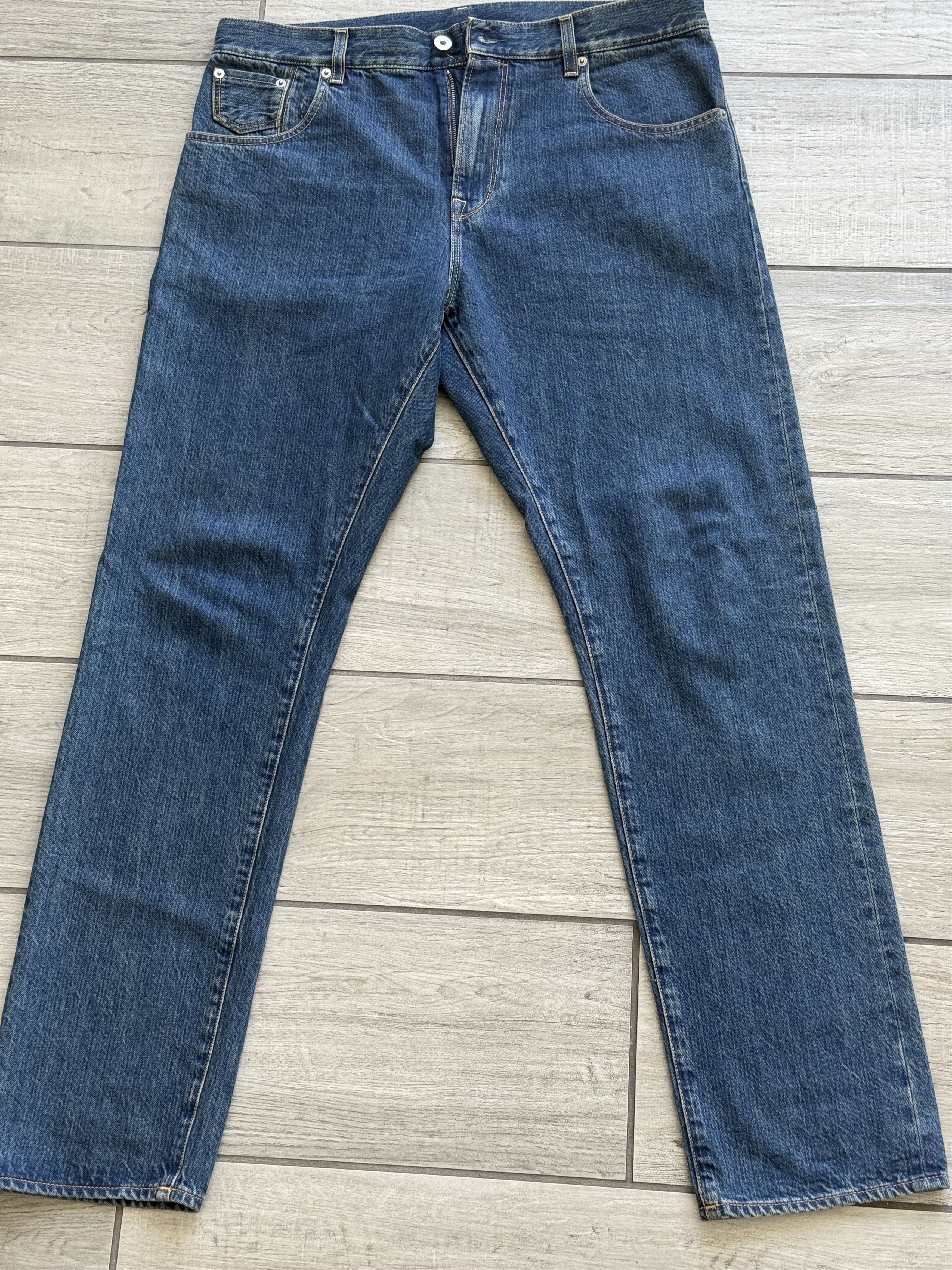Anglo-Italian Anglo-Italian Denim Dark Wash Mk. I Size US 35 - 1 Thumbnail