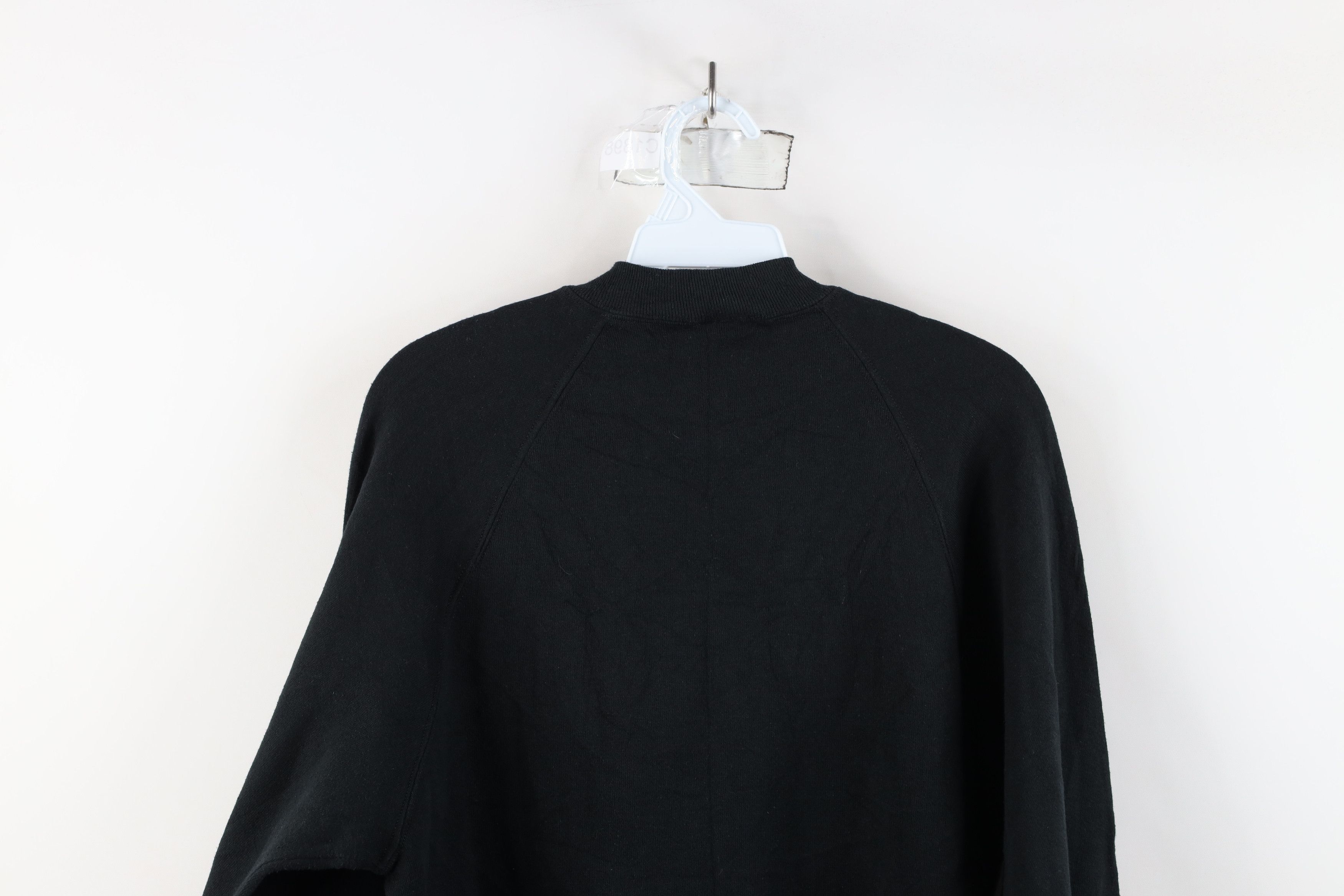 Vintage Vintage 90s Streetwear Crewneck Sweatshirt Black USA Size US L / EU 52-54 / 3 - 11 Thumbnail
