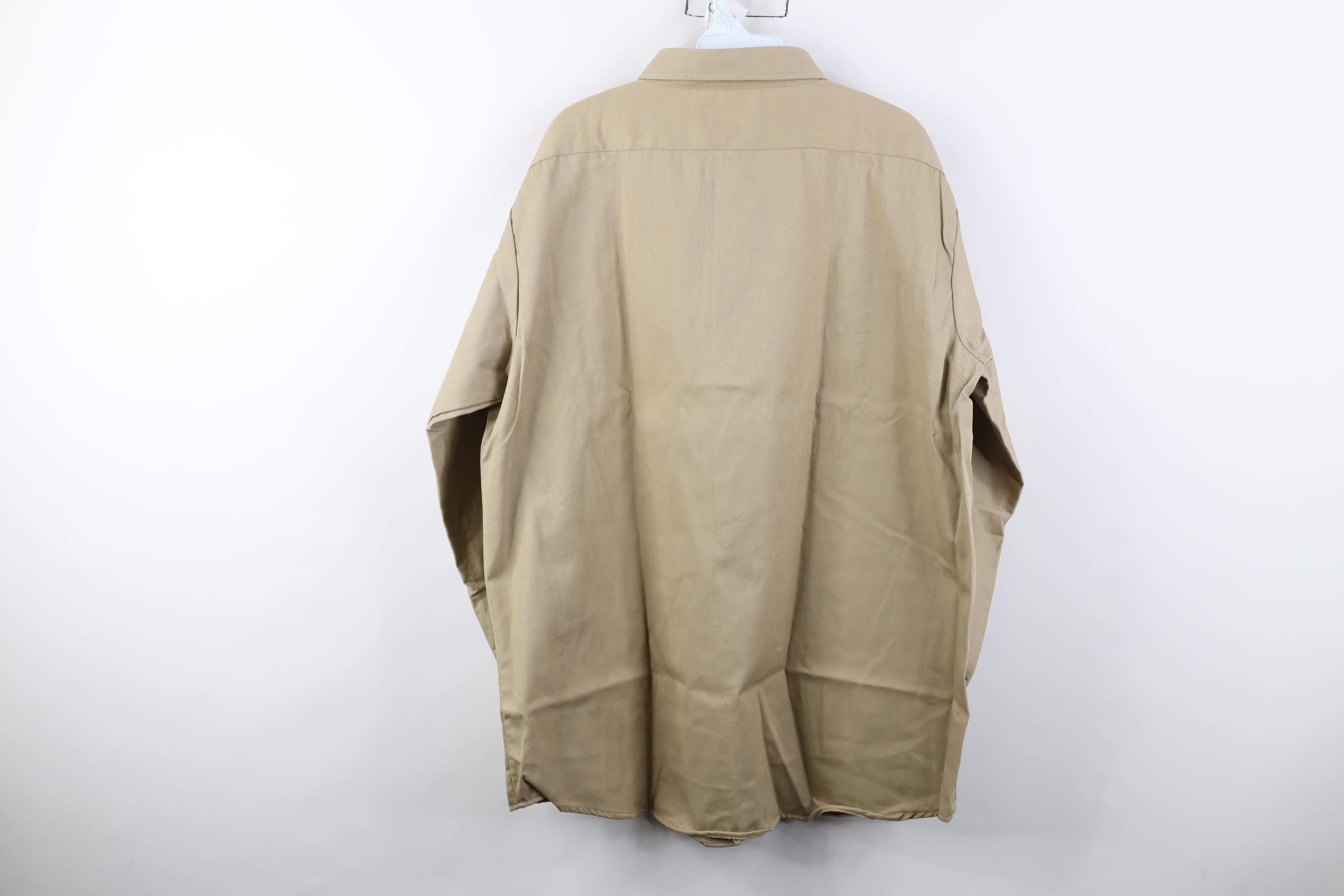 FiveBrother Deadstock Vintage 50s Five Brother Twill Work Button Shirt Size US L / EU 52-54 / 3 - 11 Thumbnail