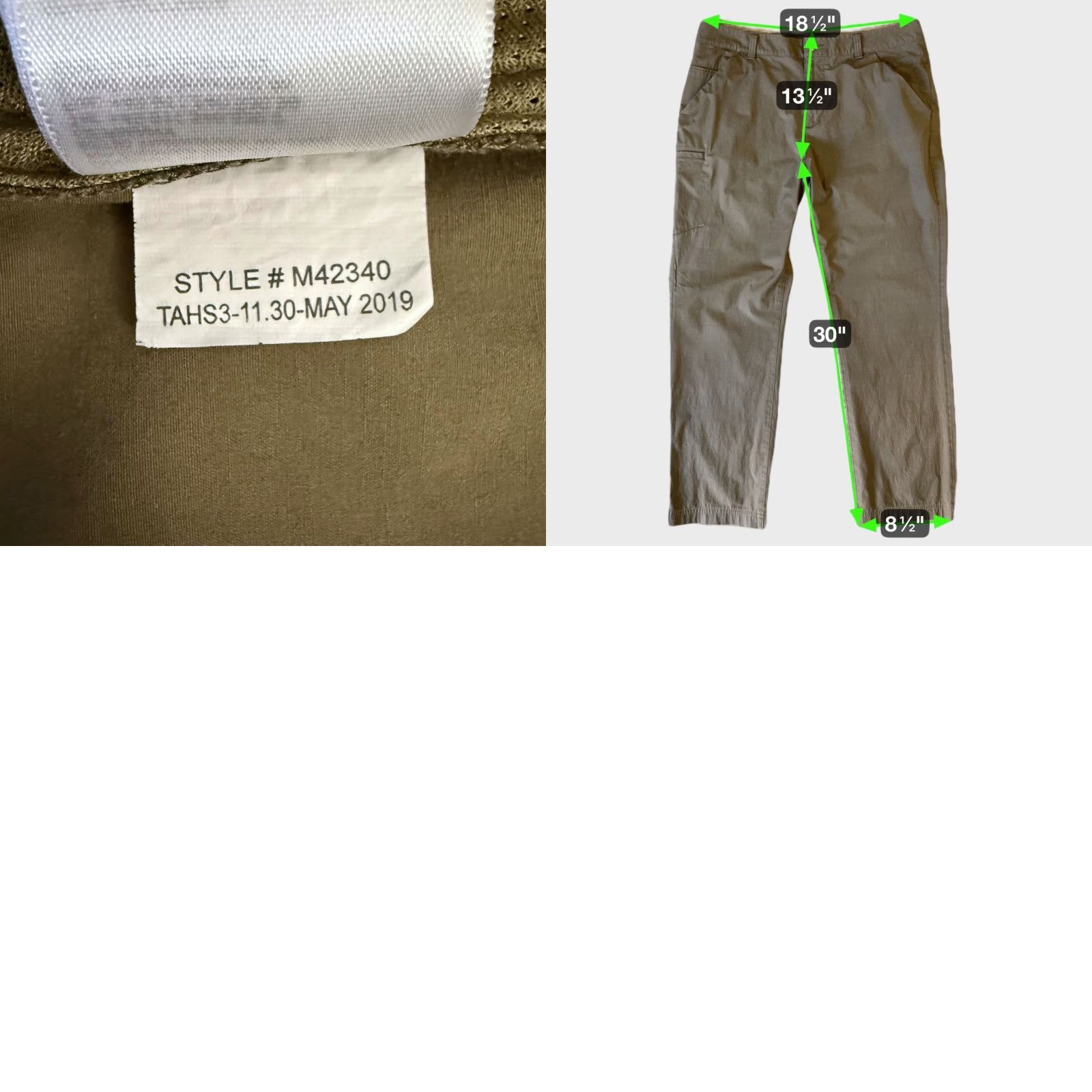 Marmot Marmot 4th And E Utility Pants Brown Men 36 UPF-30 Hiking Trekking Outdoors Pants Cargo Pocket Size US 36 / EU 52 - 9 Thumbnail