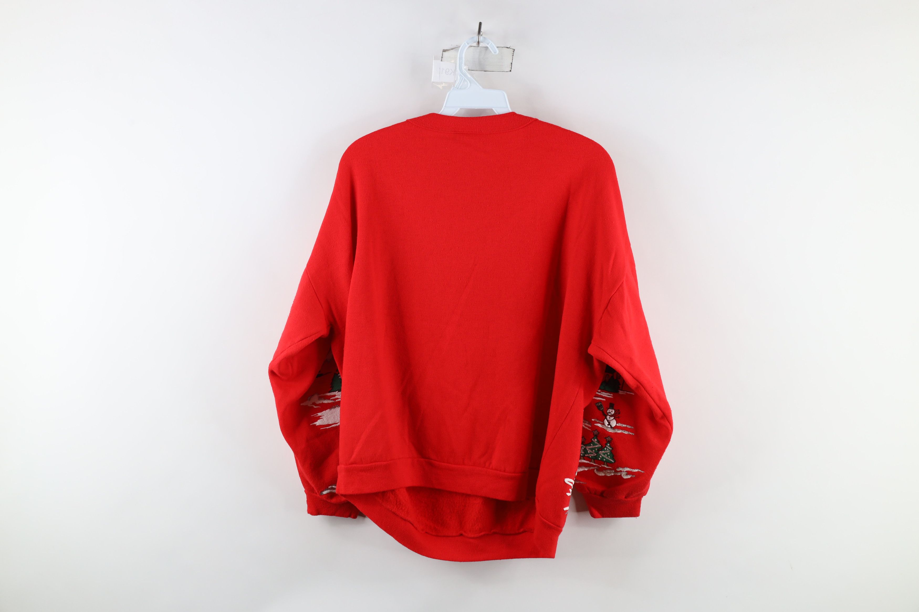 Vintage Vintage 90s Streetwear Town All Over Print Sweatshirt USA Size L / US 10 / IT 46 - 10 Thumbnail