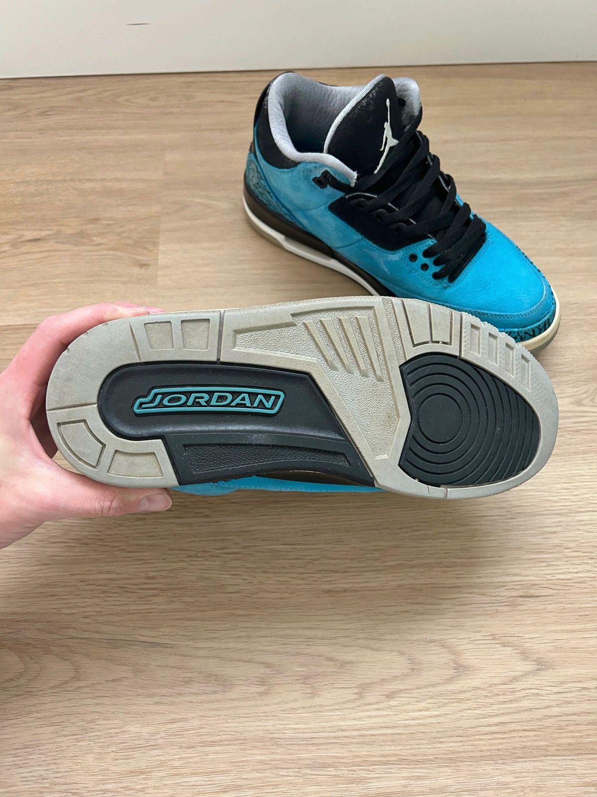 Jordan Brand Jordan 3 retro powder blue Size US 8 / EU 41 - 3 Thumbnail