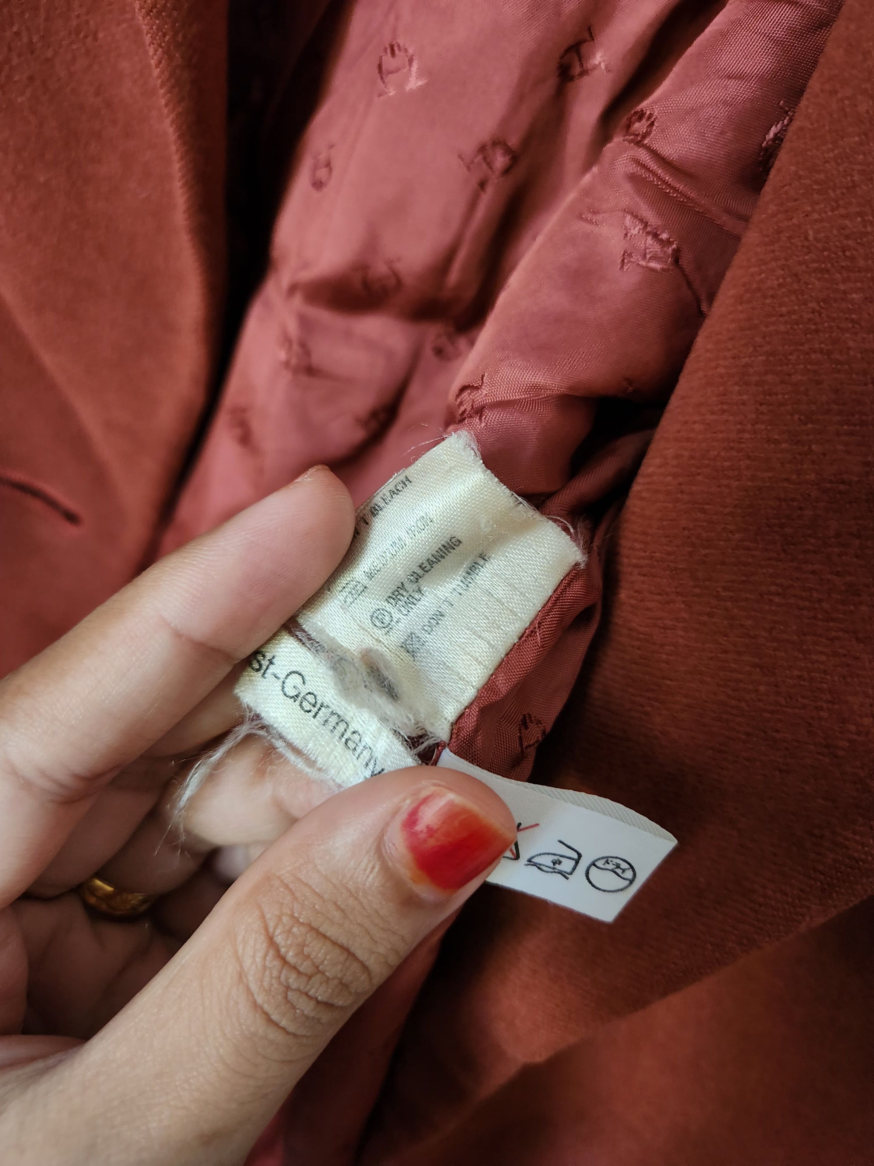 Etienne Aigner Vintage Etienne Aigner Women Blazer Size L / US 10 / IT 46 - 7 Thumbnail