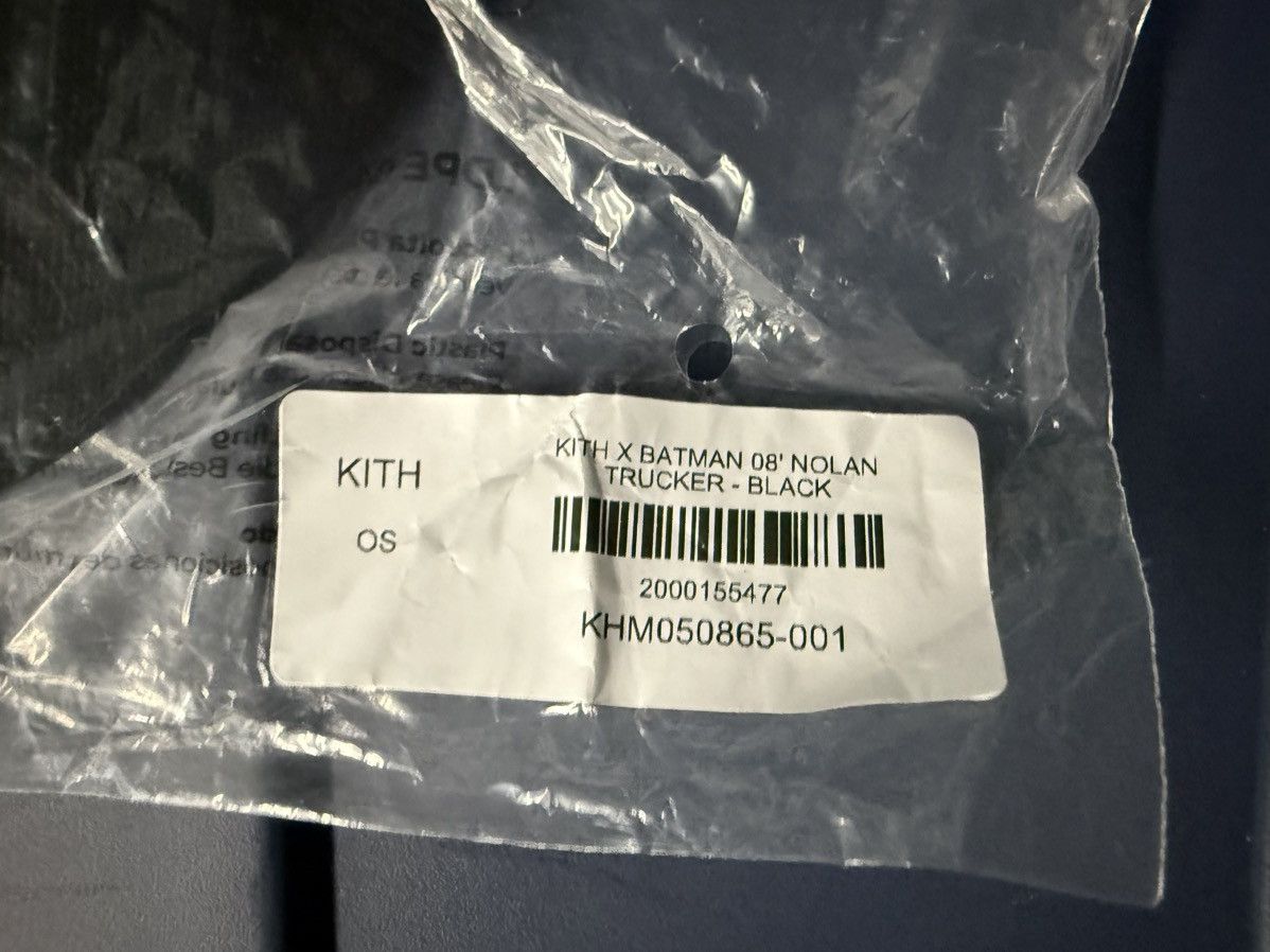 Kith Batman | Kith '08 Nolan Trucker Hat Cap in Black Snapback Size ONE SIZE - 6 Thumbnail