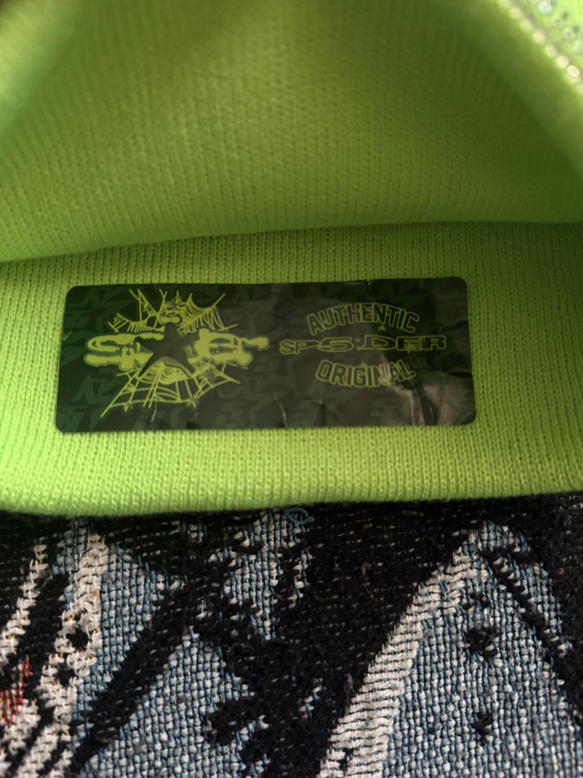 Sp5der Sp5der Worldwide Web Beanie Size ONE SIZE - 3 Thumbnail
