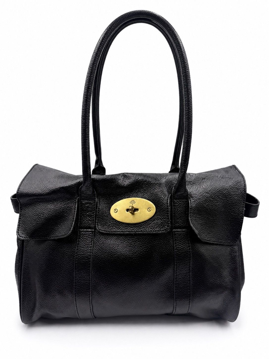 Mulberry Vintage Mulberry BlackLeather Bayswater Bag Made in England Size ONE SIZE - 1 Thumbnail
