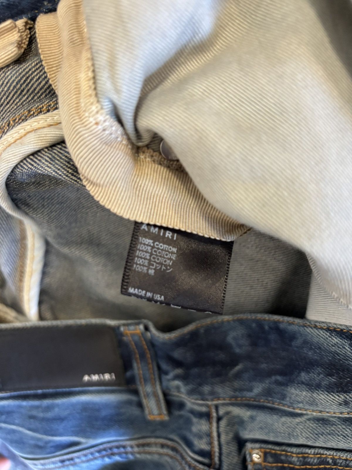 Amiri Amiri Jeans Size US 32 / EU 48 - 5 Thumbnail