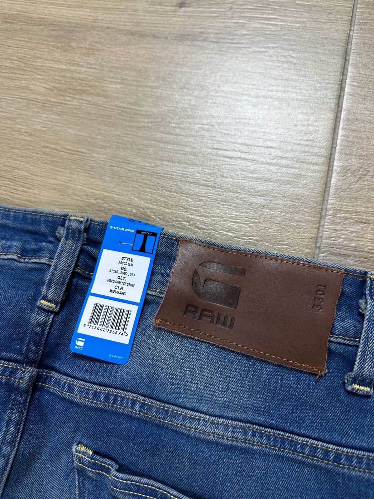 G-Star NEW!!! G-Star Raw Arc 3D Slim Denim Jeans Size US 30 / EU 46 - 12 Thumbnail