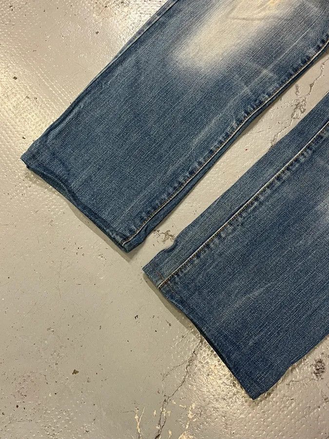 Just Cavalli 2000s Cavalli Faded Denim Distressed Denim Jeans Size US 32 / EU 48 - 10 Thumbnail