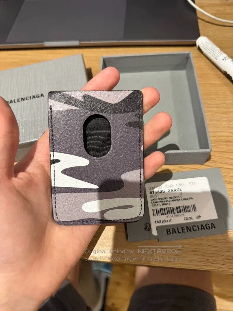 Balenciaga Balenciaga Magnetic Card Holder Size ONE SIZE - 4 Thumbnail
