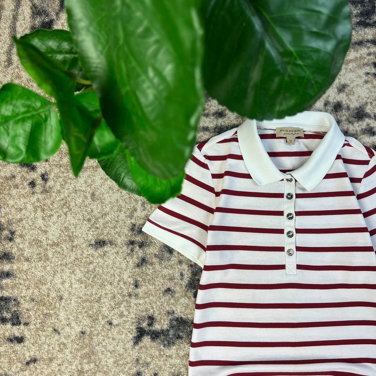 Burberry Burberry Luxury Striped Polo T-Shirt Streetwear Style Size XS / US 0-2 / IT 36-38 - 3 Thumbnail