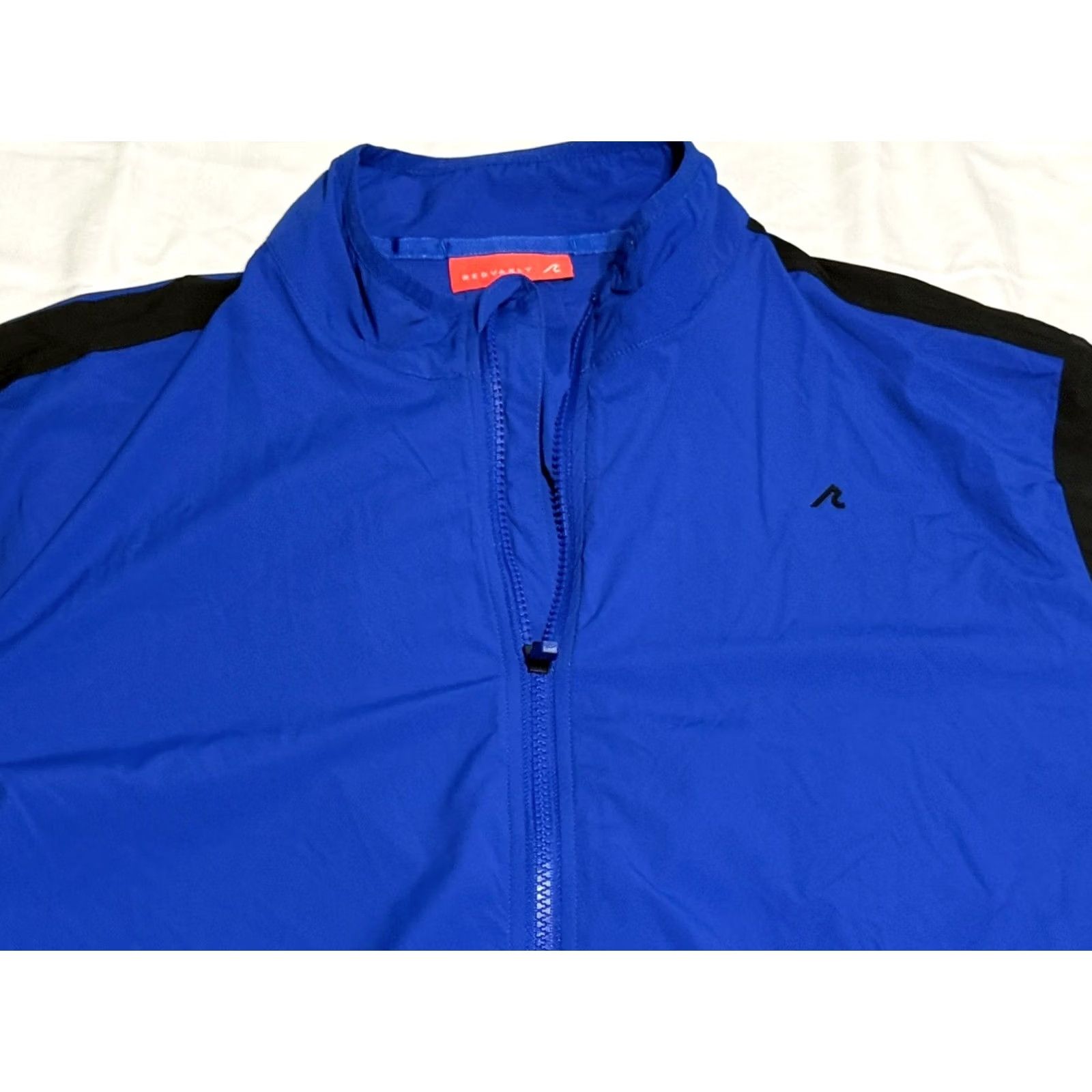 Vintage Redvanly Mens Royal Blue Full Zip Lightweight Windbreaker Jacket L Nylon Blend Size US L / EU 52-54 / 3 - 2 Thumbnail