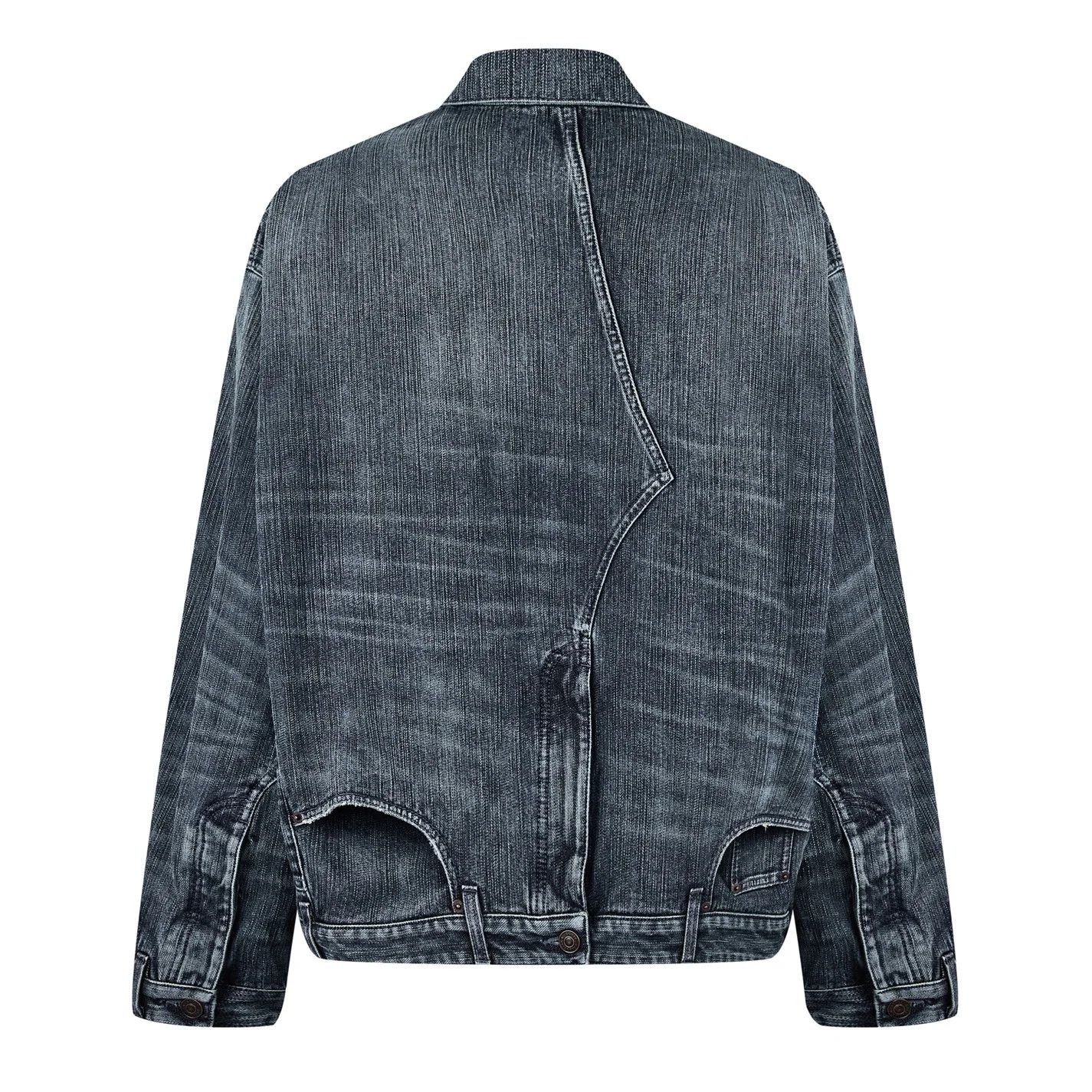 Balenciaga o1g2r1mq0226 Structured Tailored Fit Jacket In Blue Size US S / EU 44-46 / 1 - 2 Thumbnail