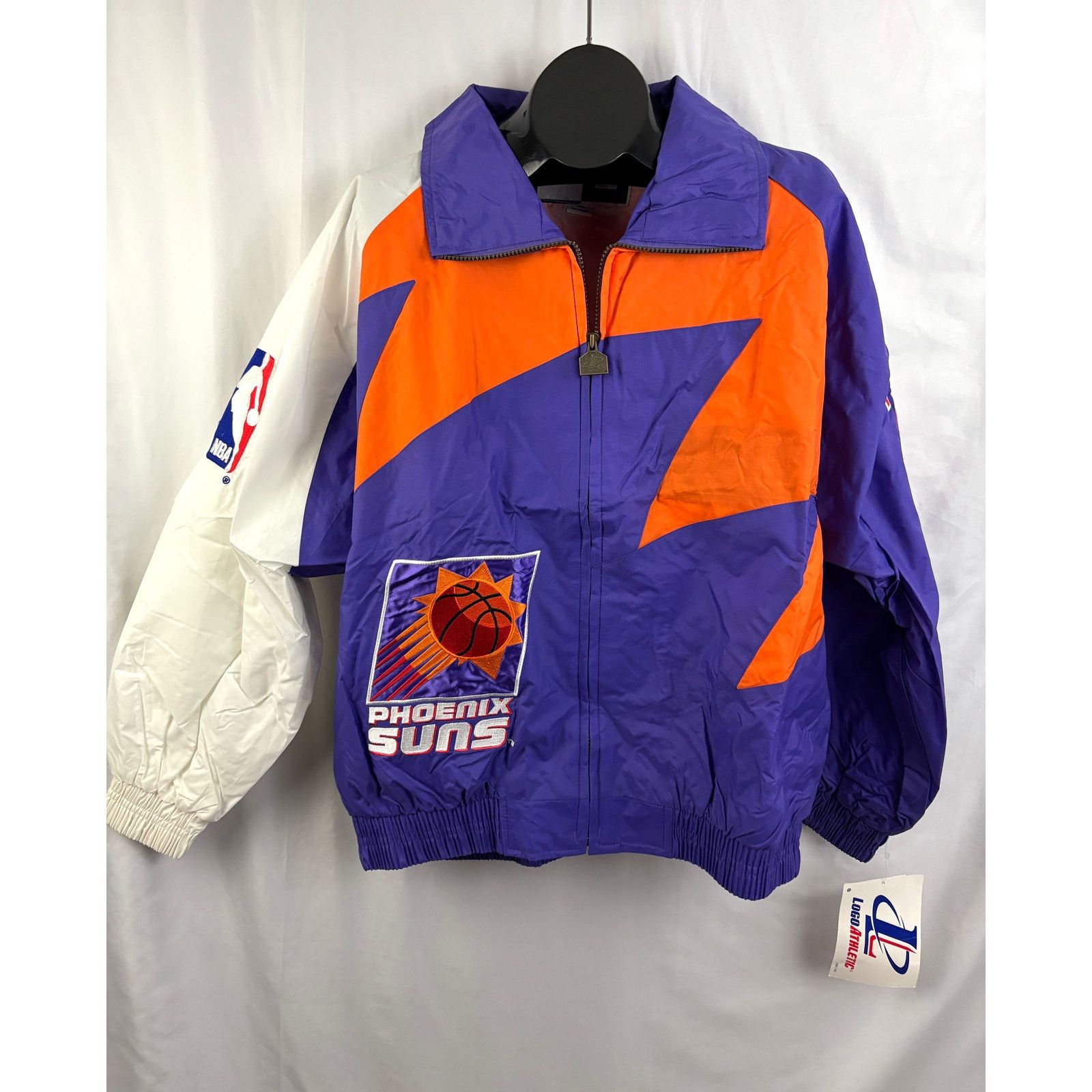 Logo Athletic Phoenix Suns Sharktooth Windbreaker Jacket L NWT Vintage 90s Size US L / EU 52-54 / 3 - 12 Thumbnail