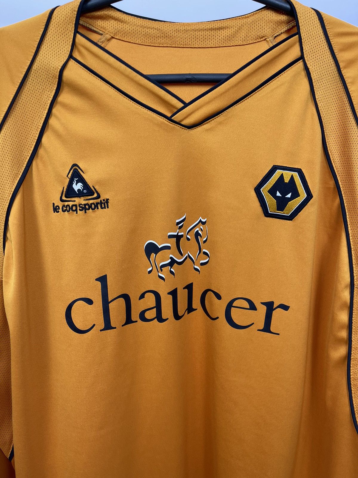 Le Coq Sportif Le Coq Sportif Wolverhampton Long Sleeve 2006-07 ShirtSizeXL Size US XL / EU 56 / 4 - 3 Thumbnail