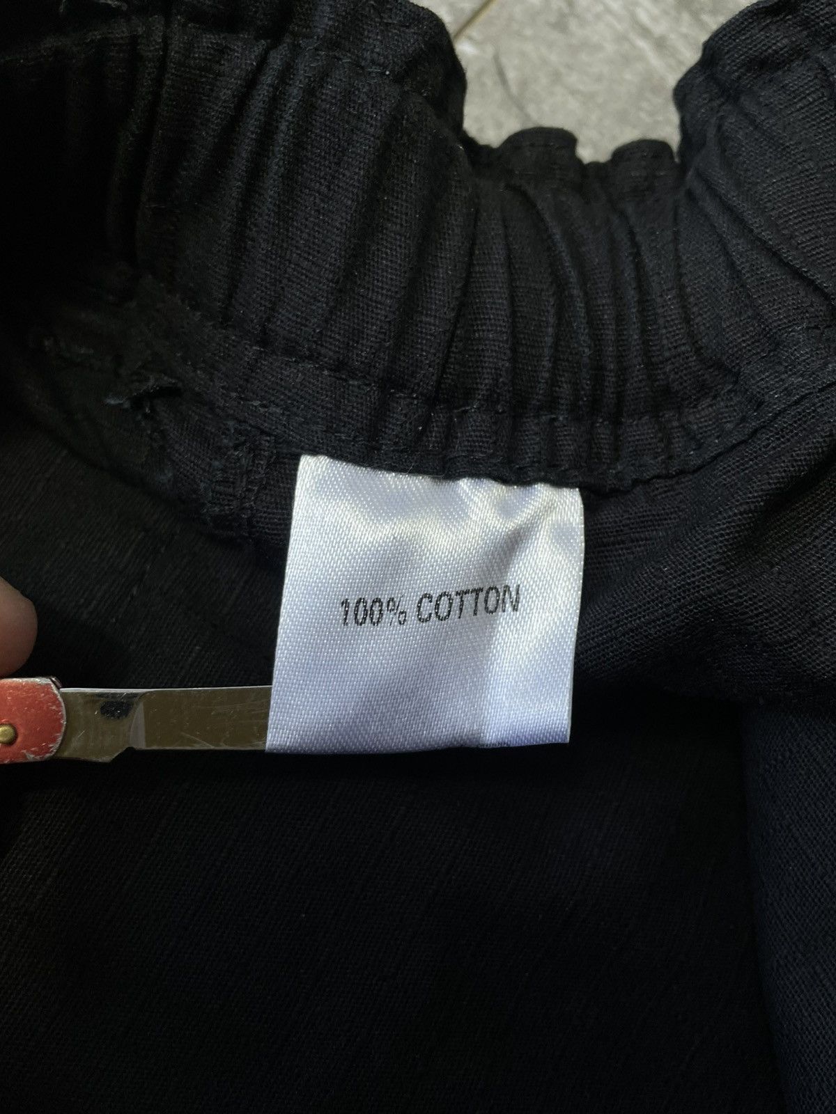 Corteiz Vintage Corteiz Cargo Pants Black Big Logo Red Size US 34 / EU 50 - 11 Thumbnail
